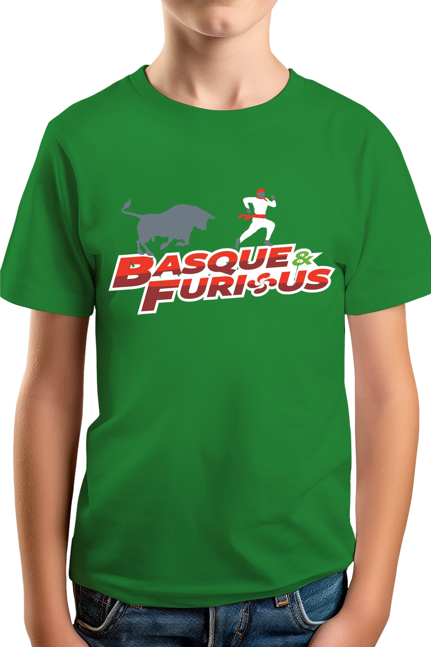 T-Shirt Garçon Basque & Furious