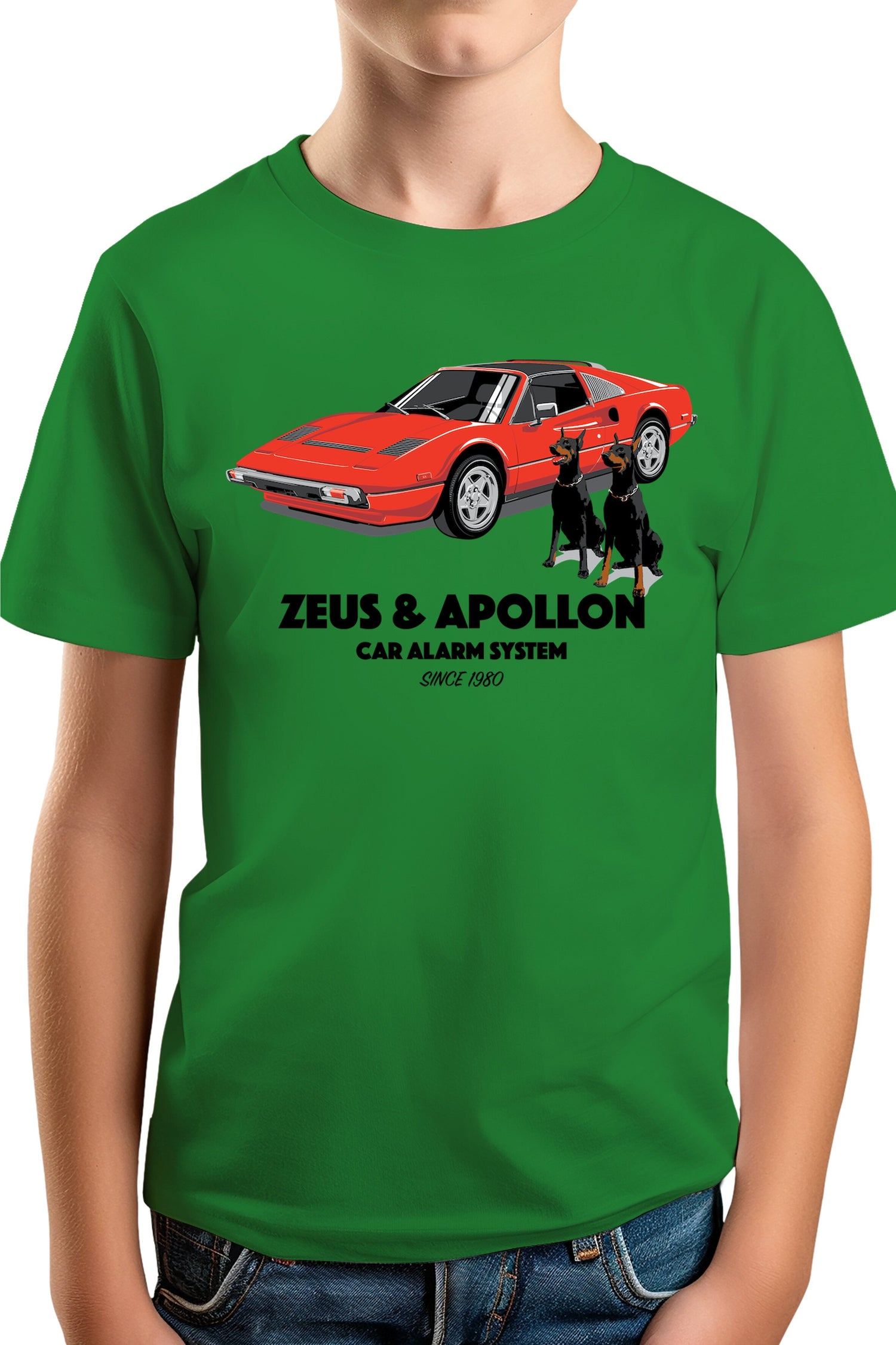 T-Shirt Garçon Zeus et Apollon Alarm depuis 1980