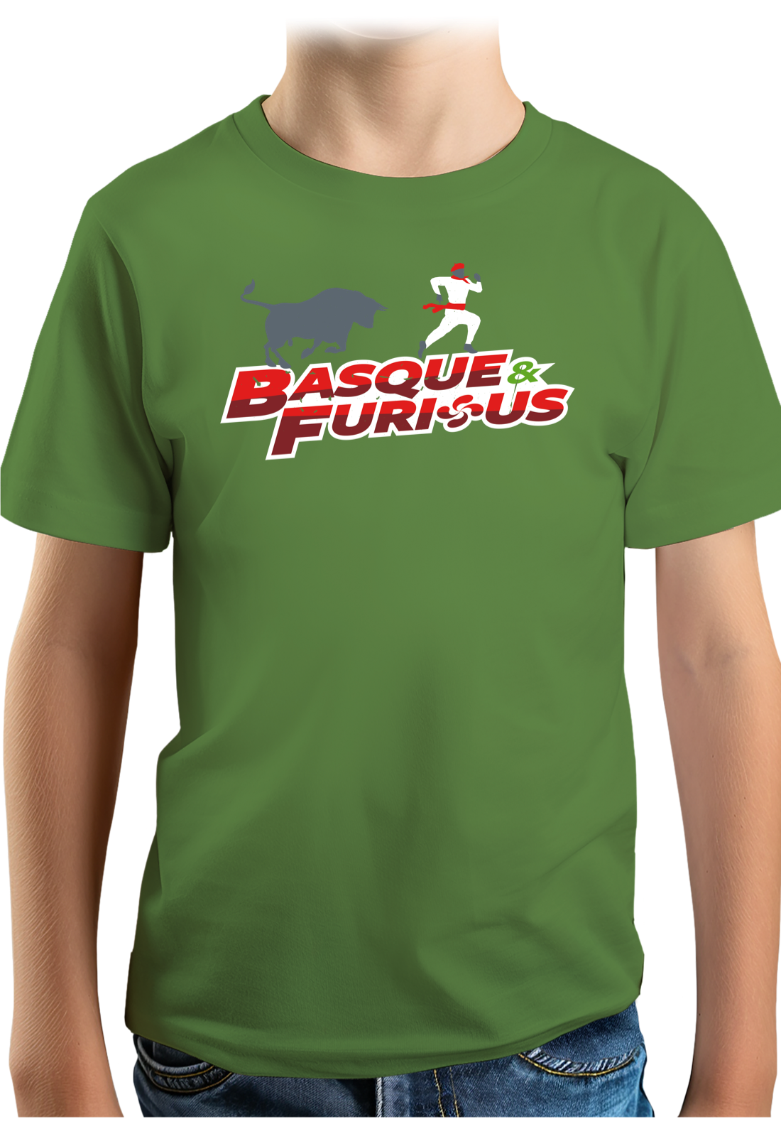 T-Shirt Garçon Basque & Furious
