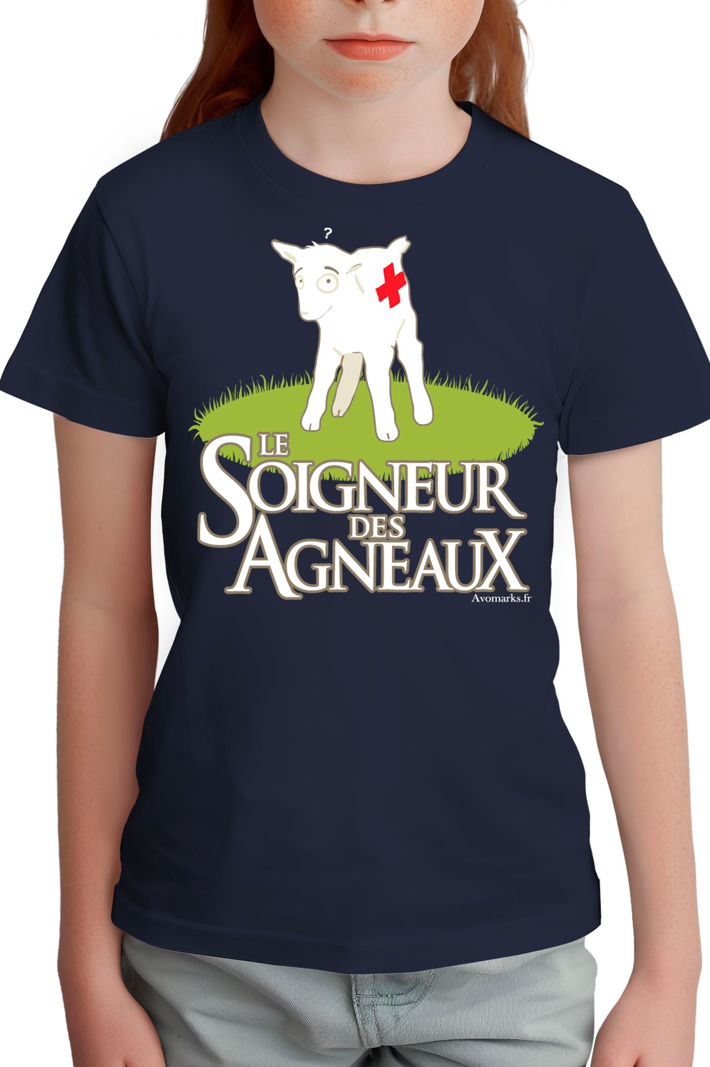 T-Shirt Fille Soigneur des agneaux