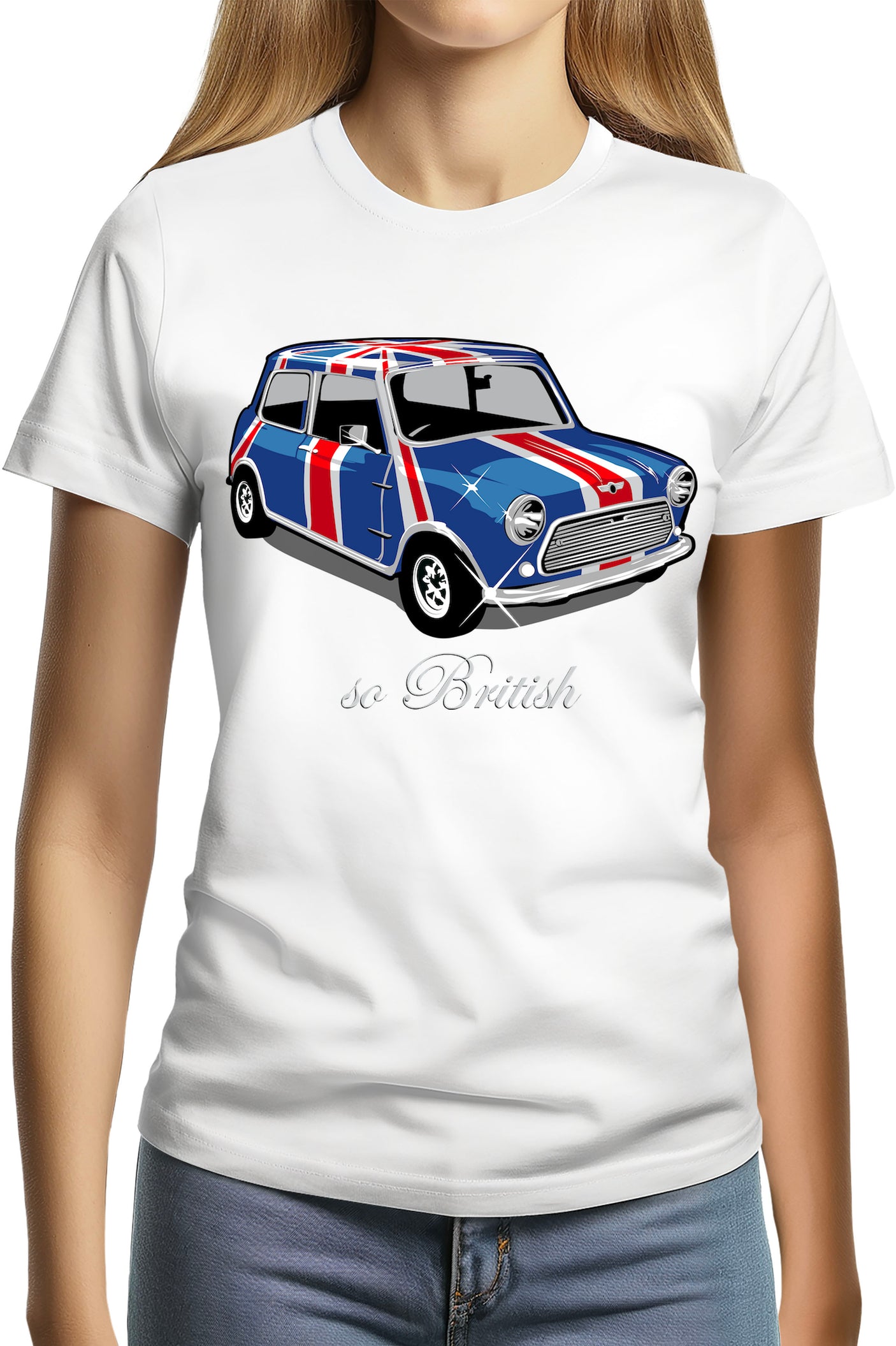 T-Shirt Femme So British Mini Anglaise
