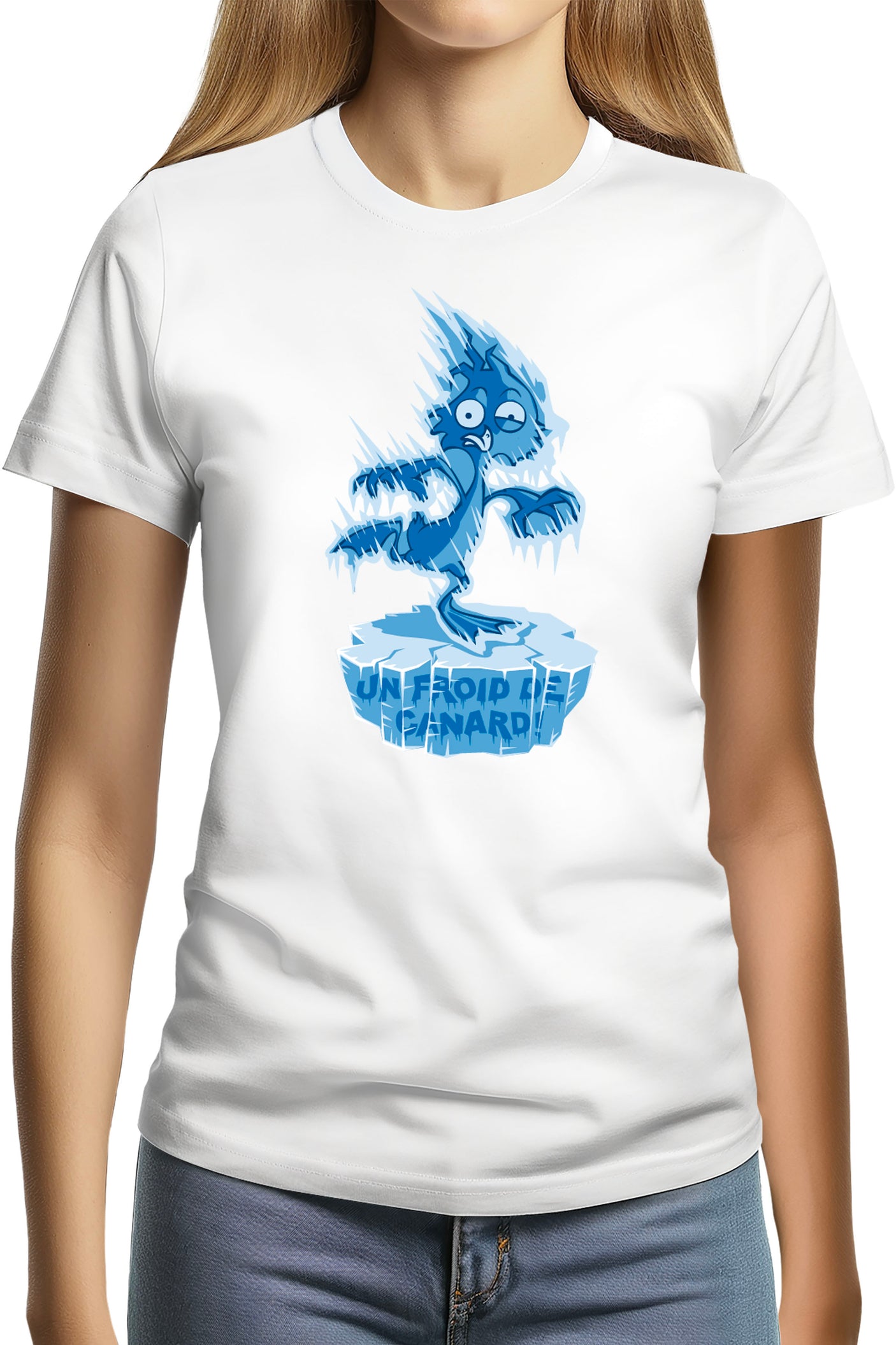 T-Shirt Femme Froid de Canard