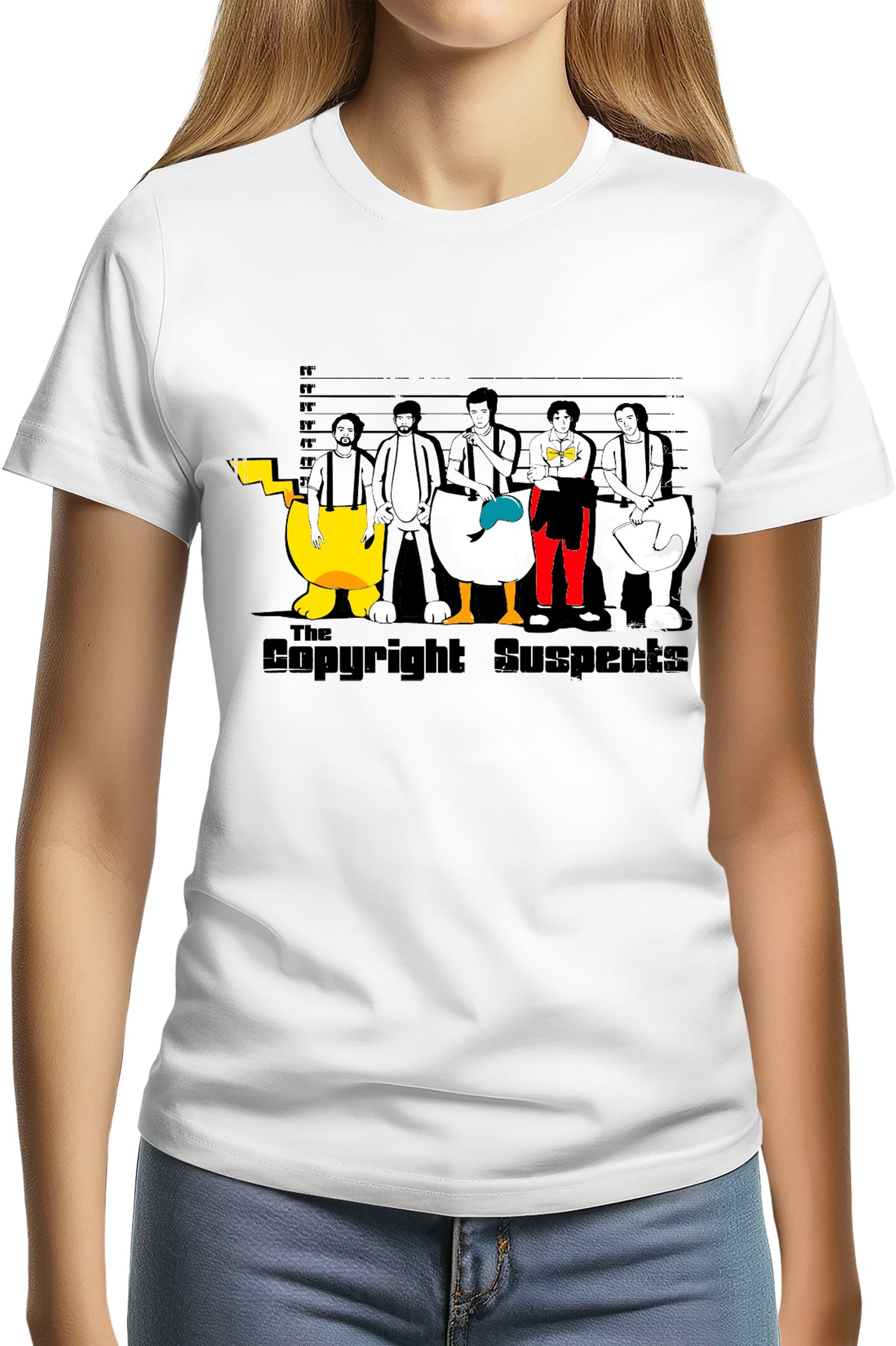 T-Shirt Femme Copyright suspects