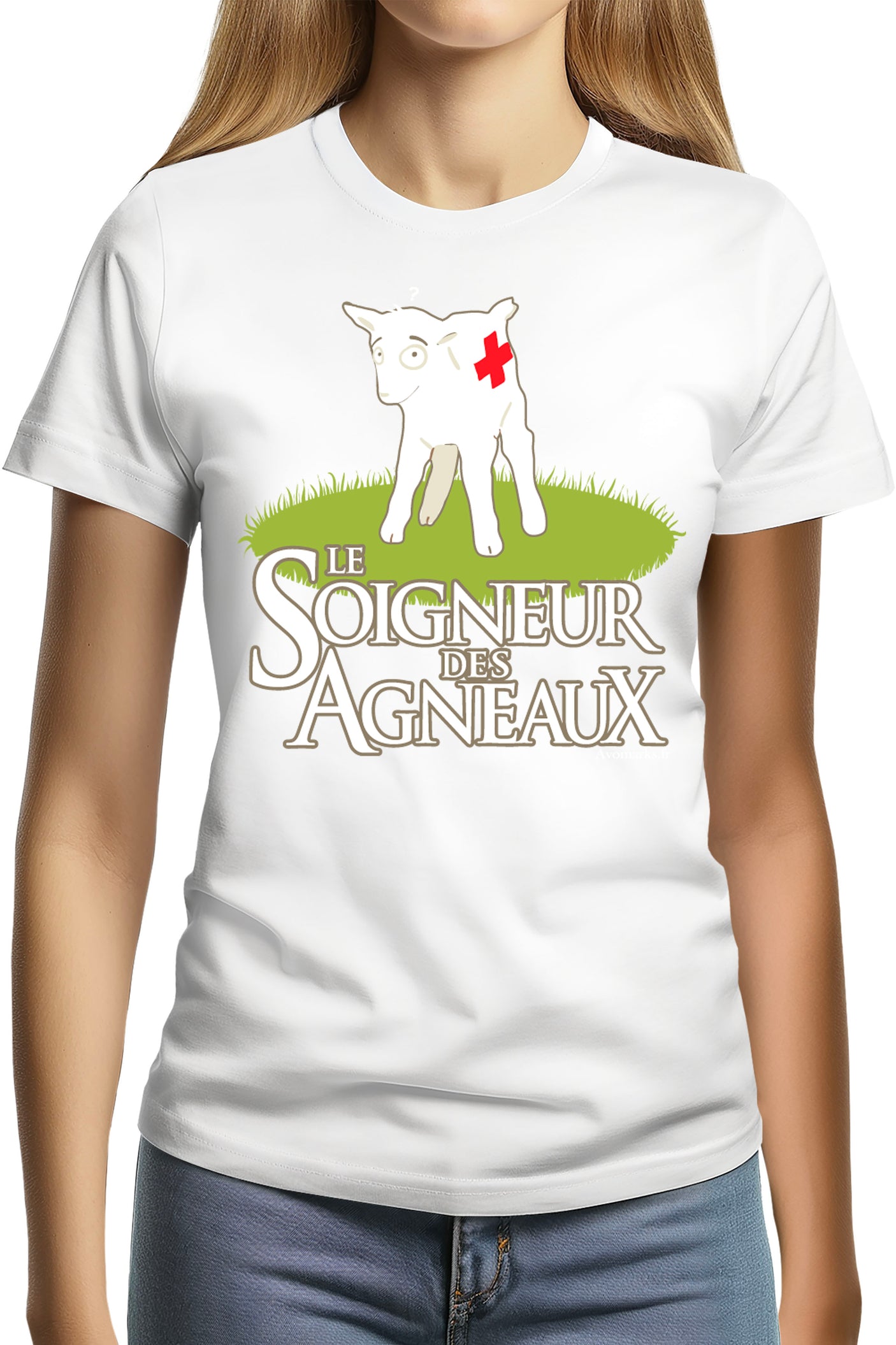 T-Shirt Femme Soigneur des agneaux