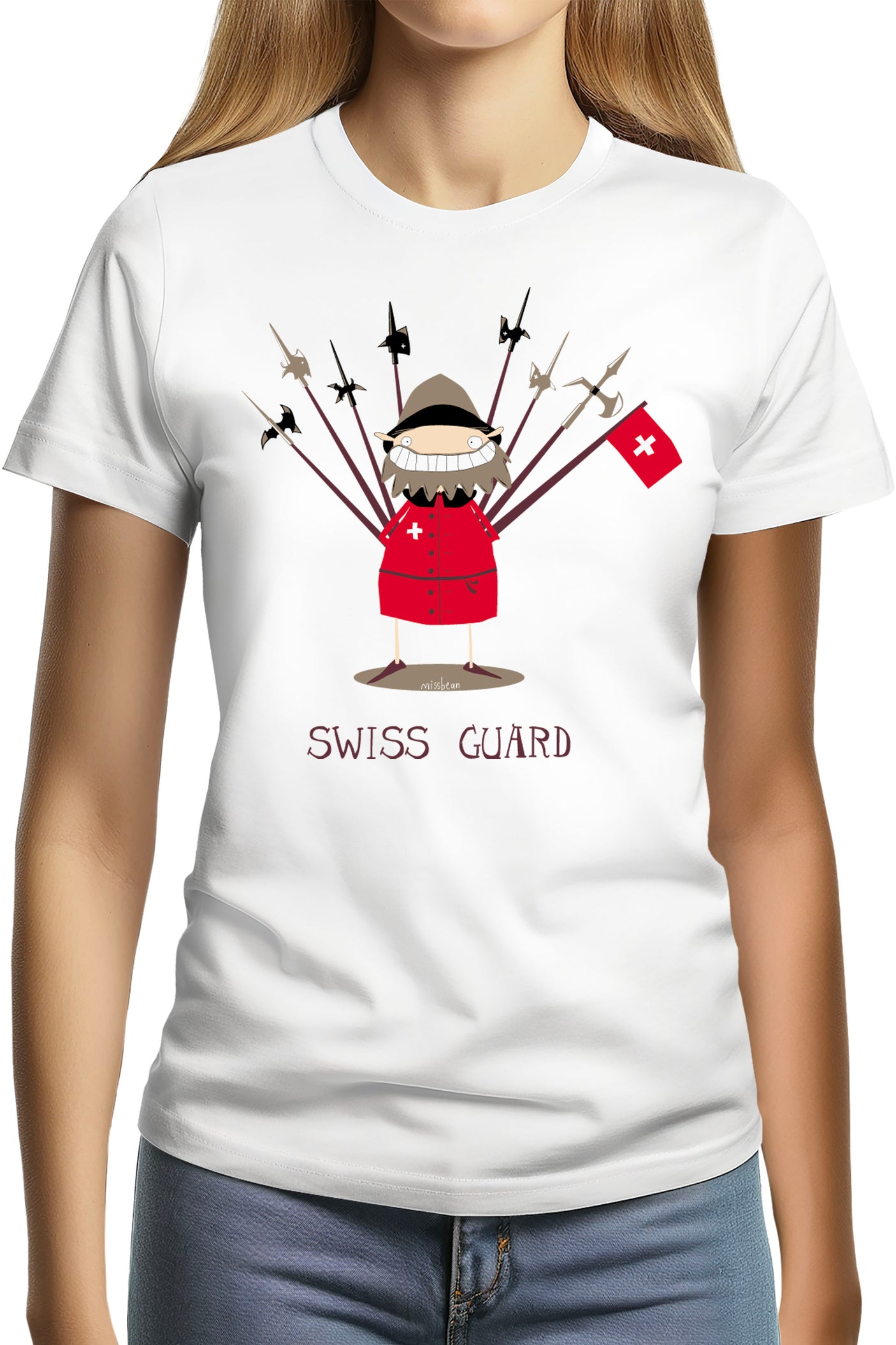 T-Shirt Femme Swiss Guard