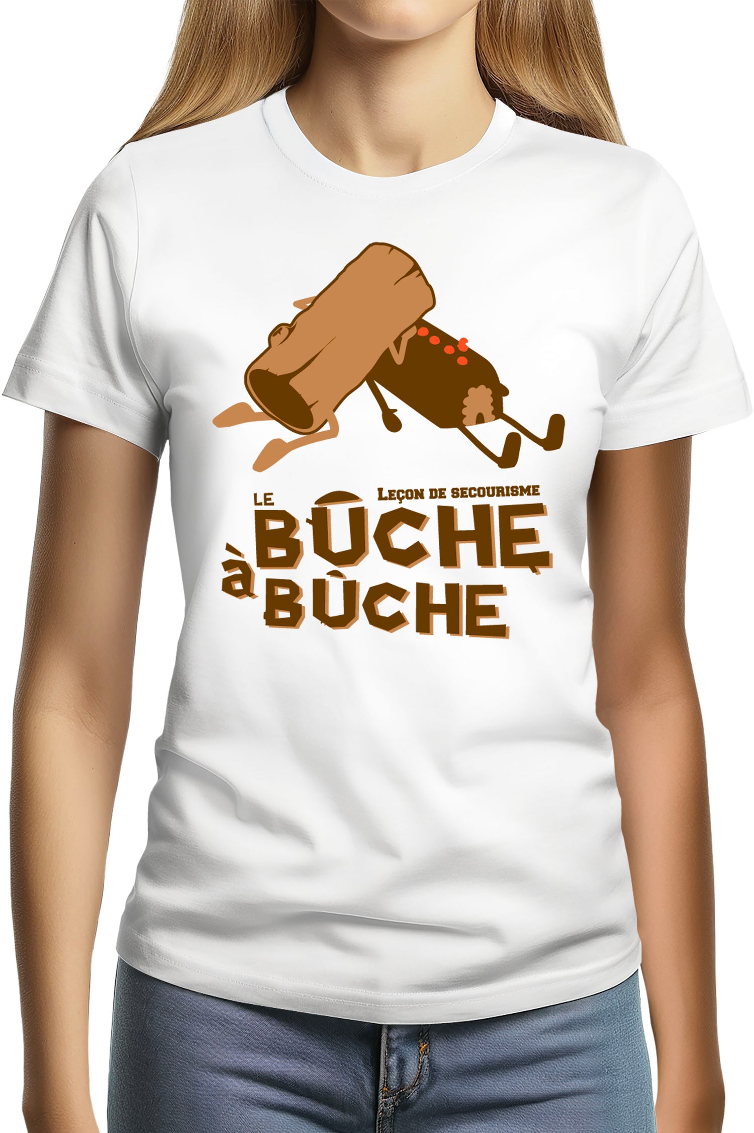 T-Shirt Femme Le Buche à Bouche