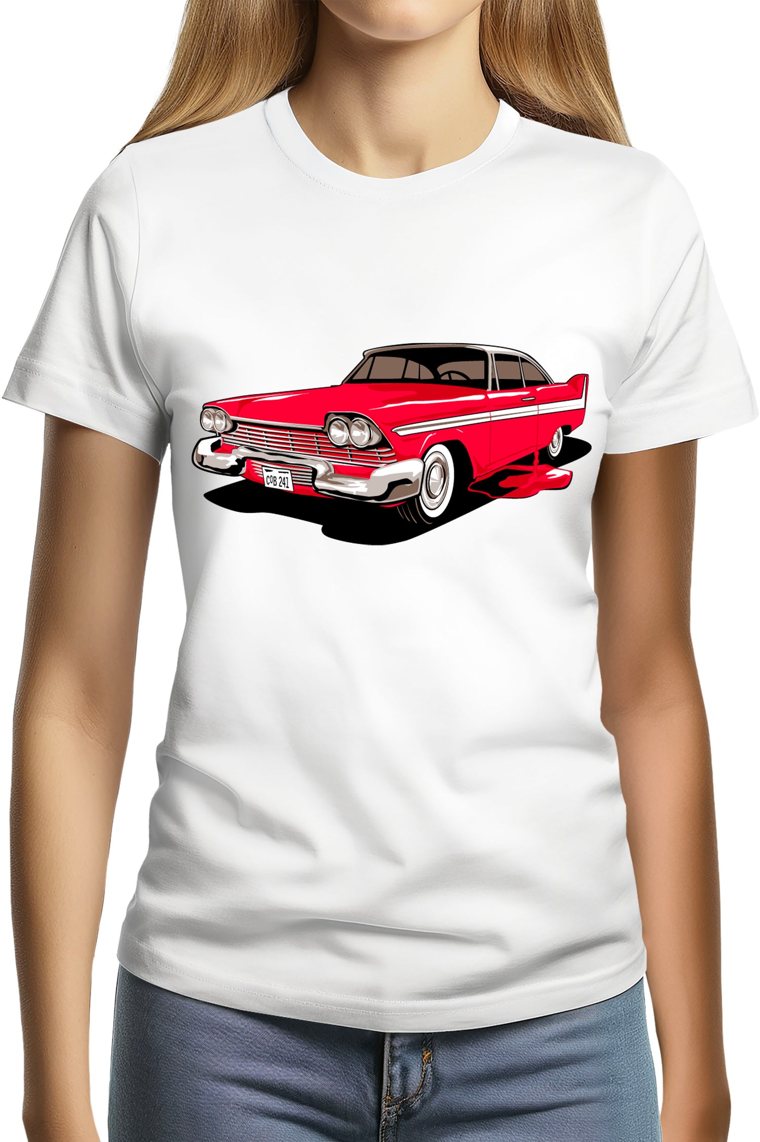 T-Shirt Femme Voiture Christine