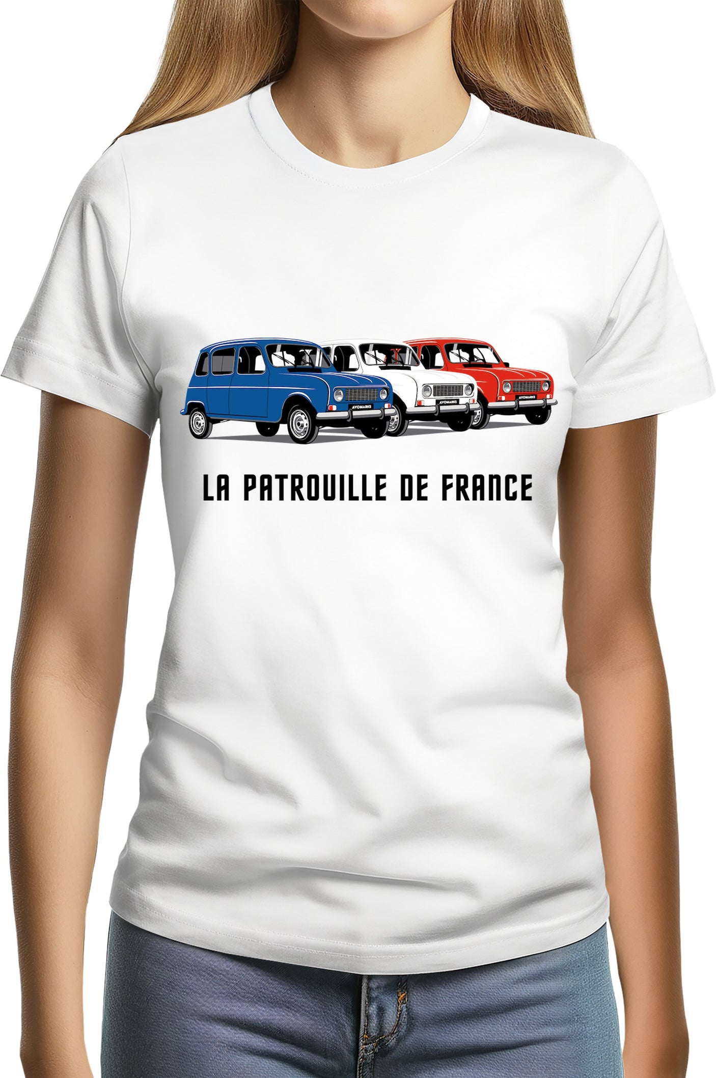 T-Shirt Femme Patrouille de France 4L