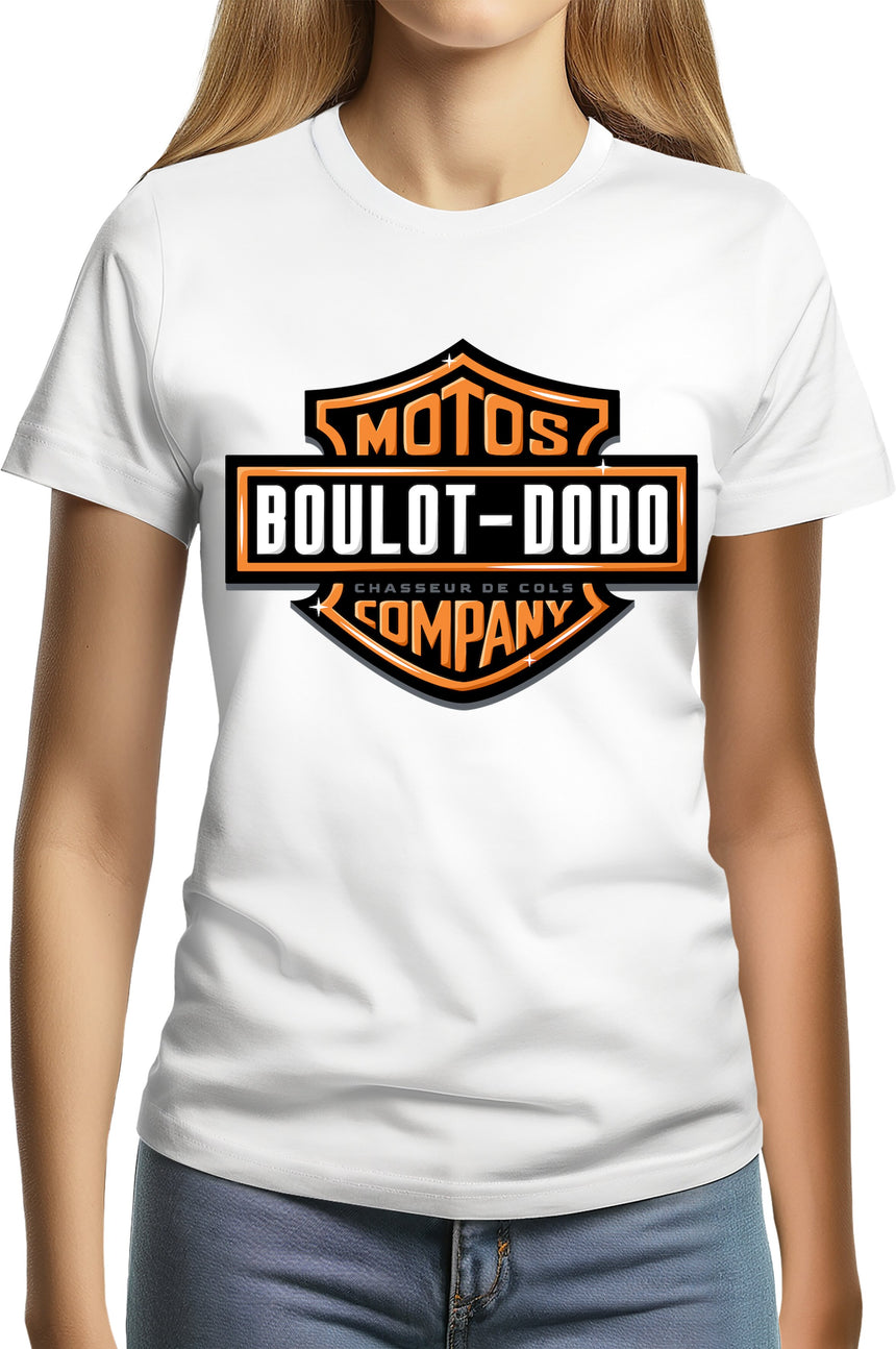 T-Shirt Femme Motos boulot dodo