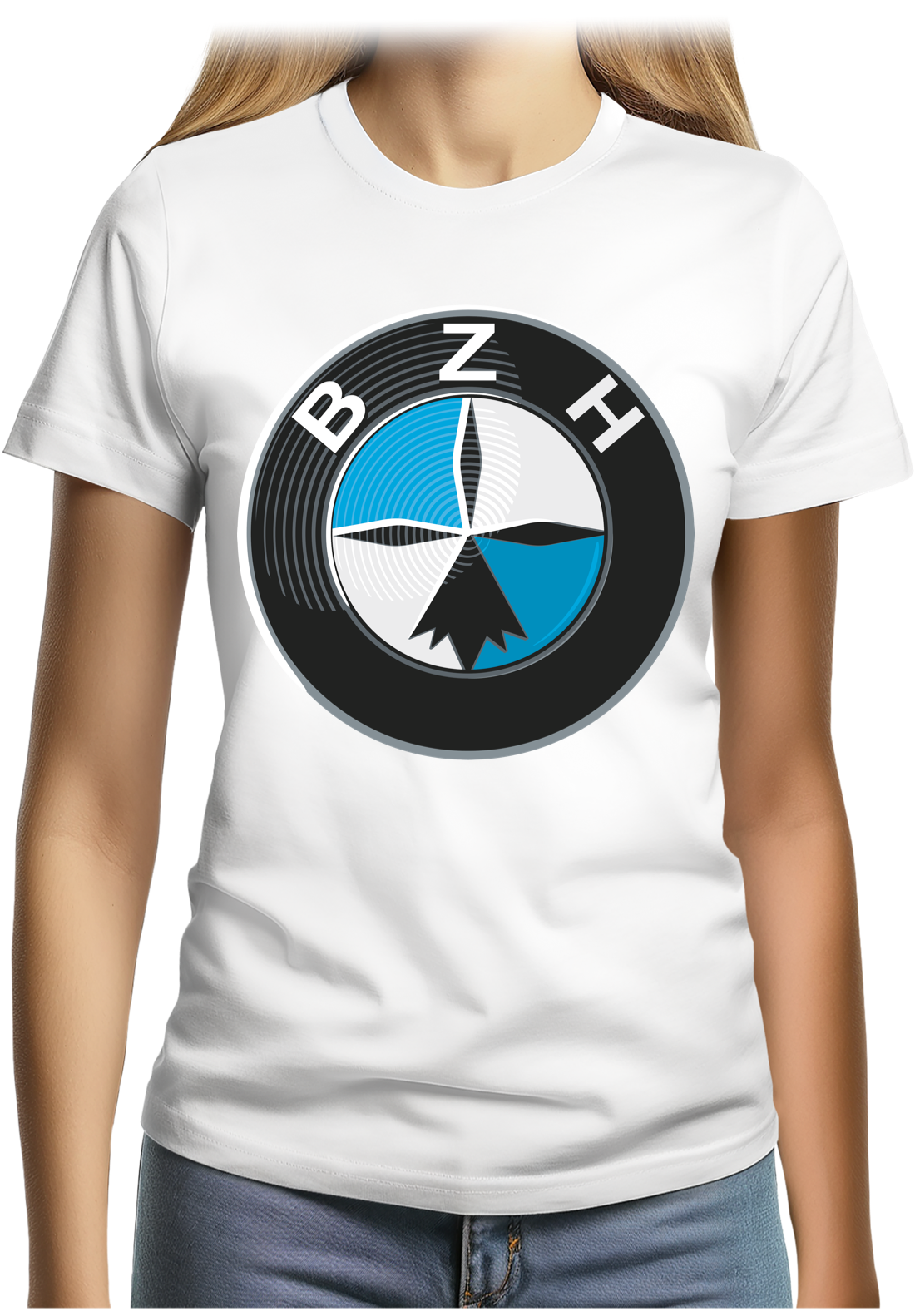 T-Shirt Femme BZH Das auto