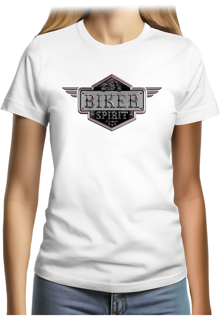 T-Shirt Femme Moto L'esprit biker