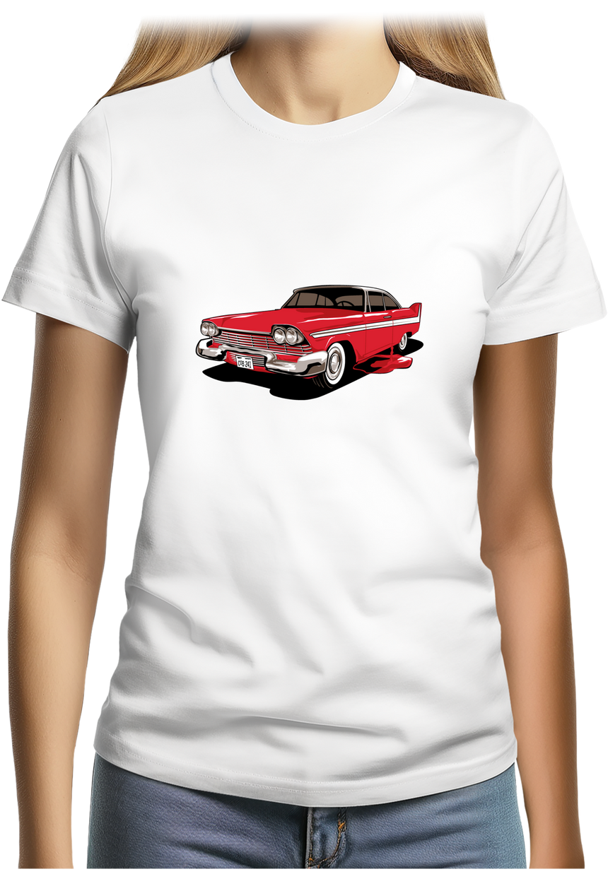T-Shirt Femme Voiture Christine