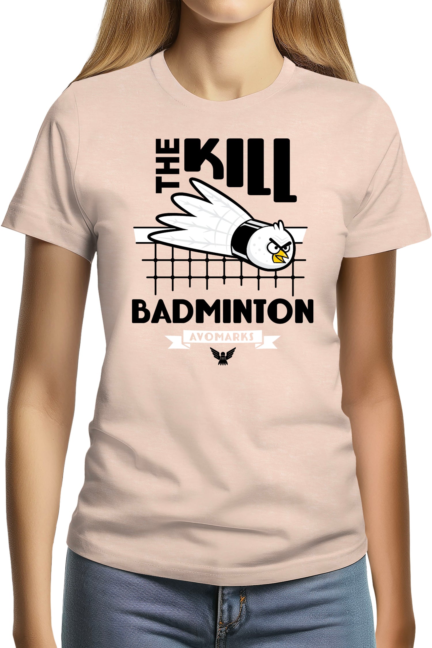 T-Shirt Femme Kill Badminton