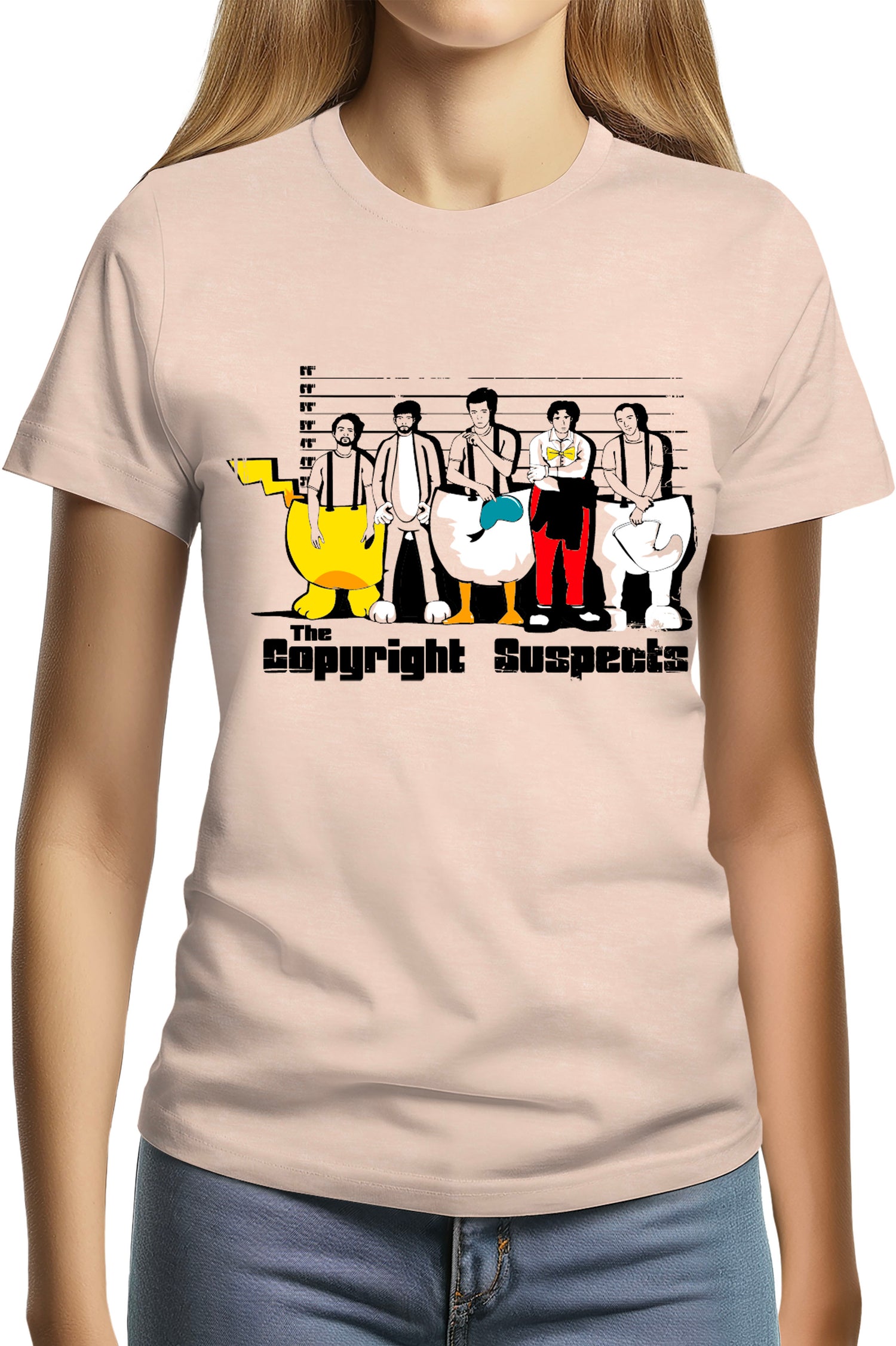 T-Shirt Femme Copyright suspects