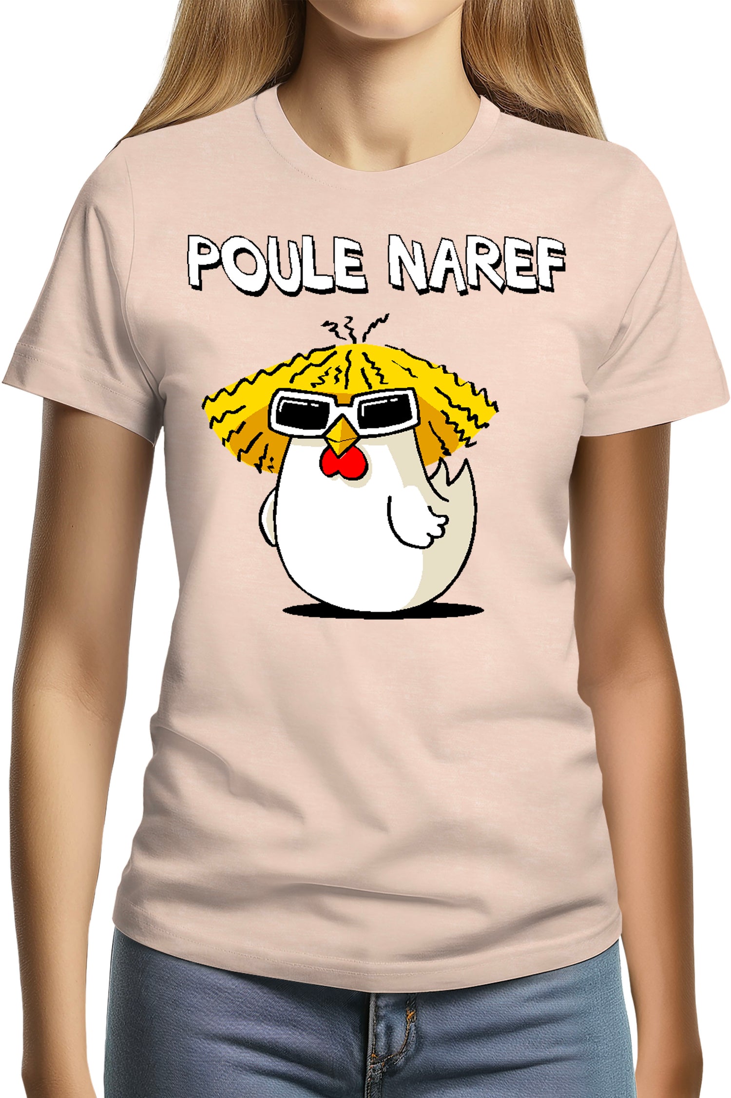T-Shirt Femme Poule Naref
