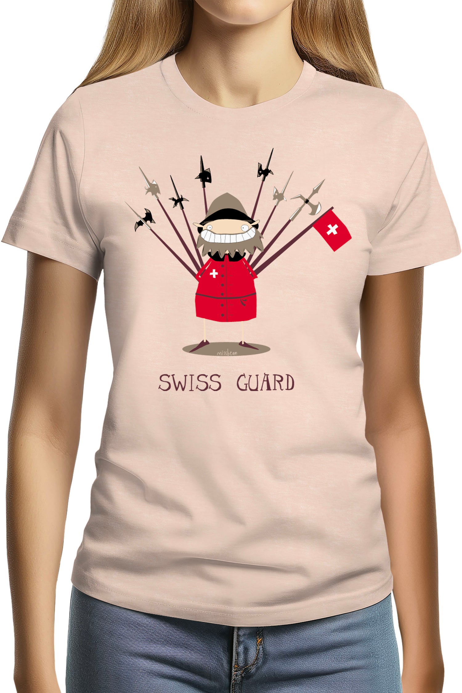 T-Shirt Femme Swiss Guard