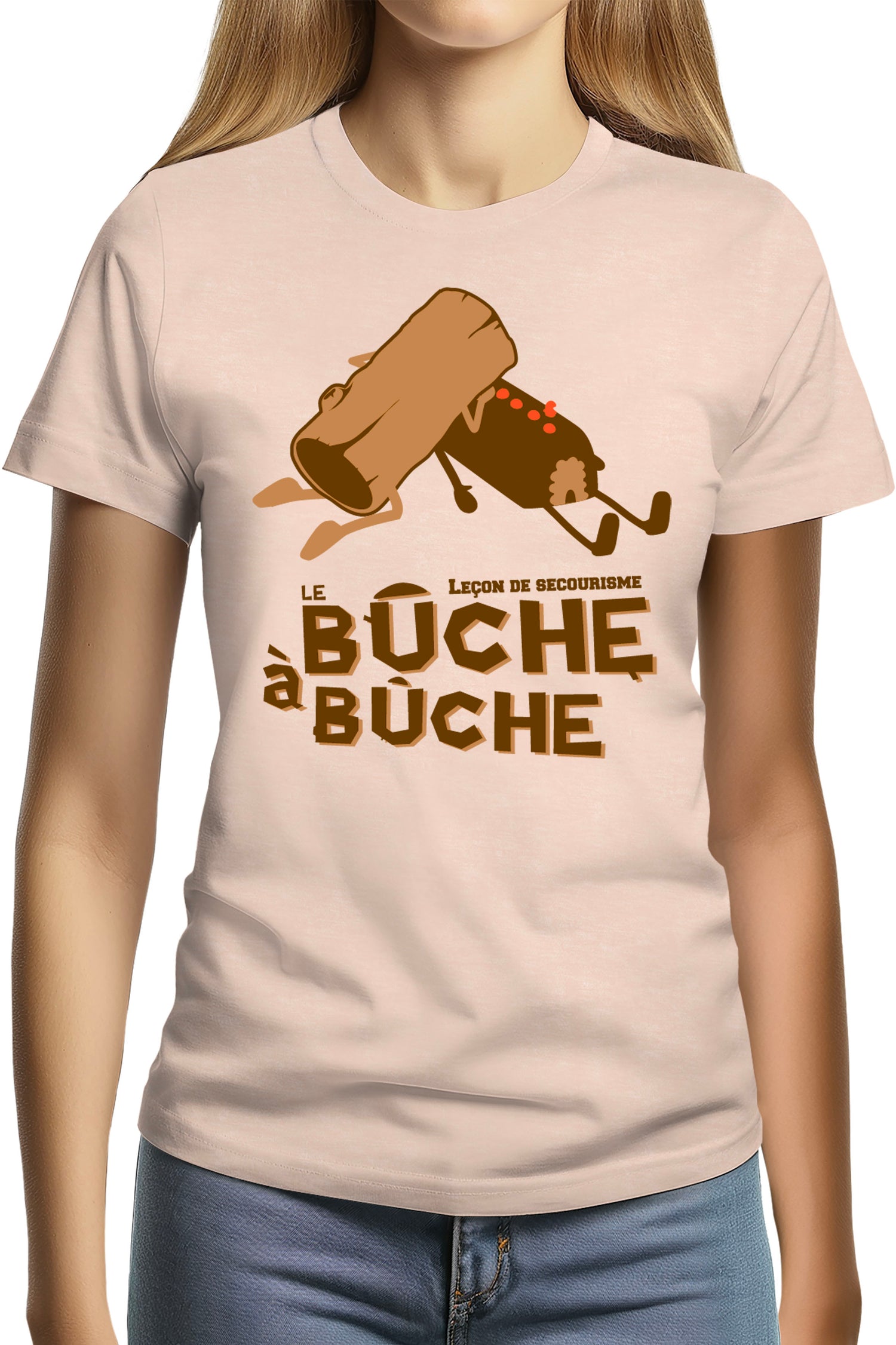T-Shirt Femme Le Buche à Bouche