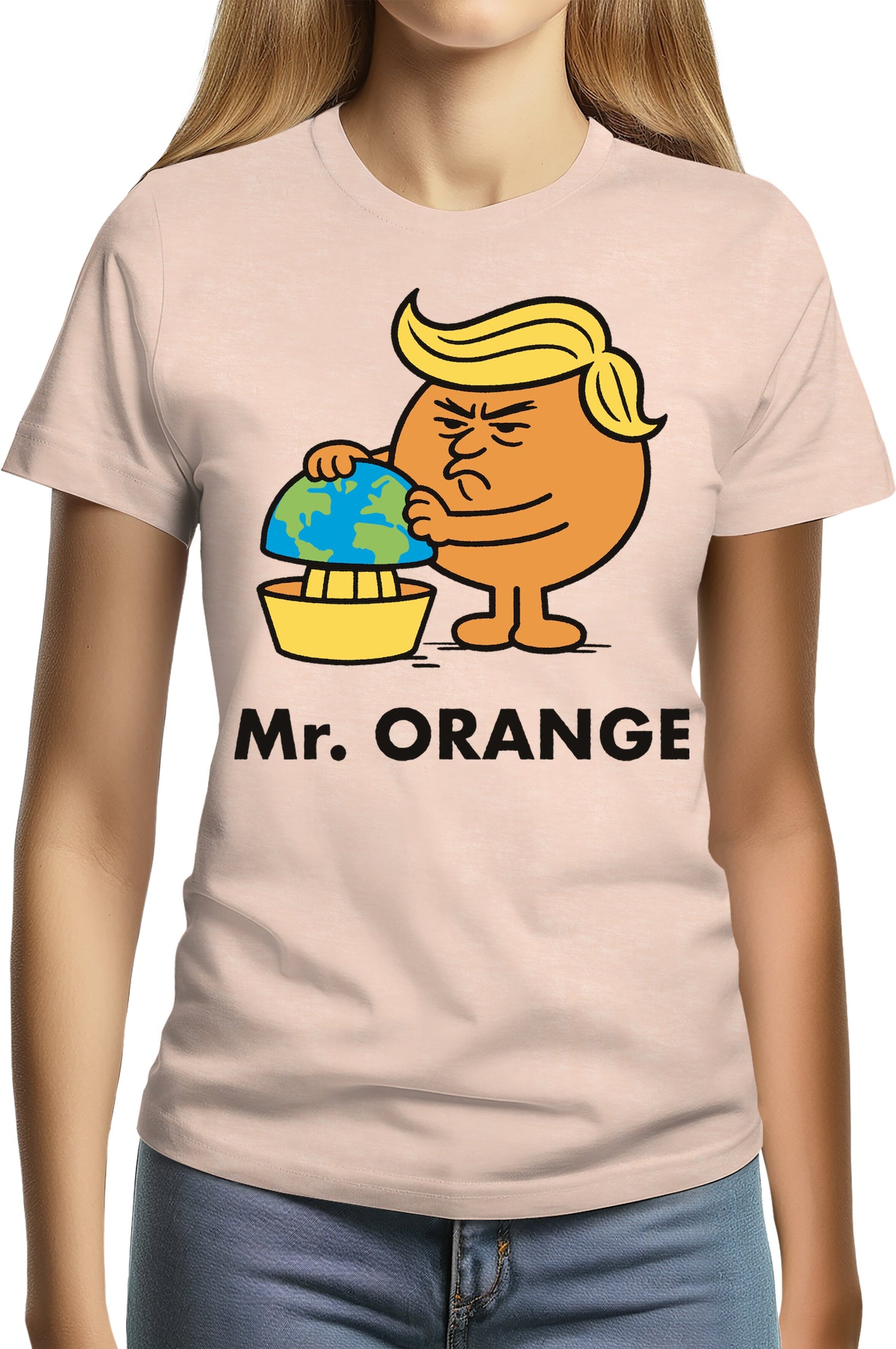 T-Shirt Femme Mr Orange alias Trump