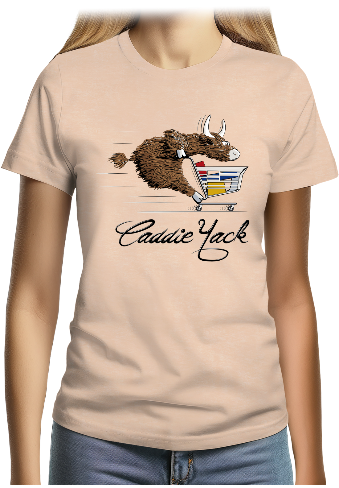 T-Shirt Femme Caddie Yack