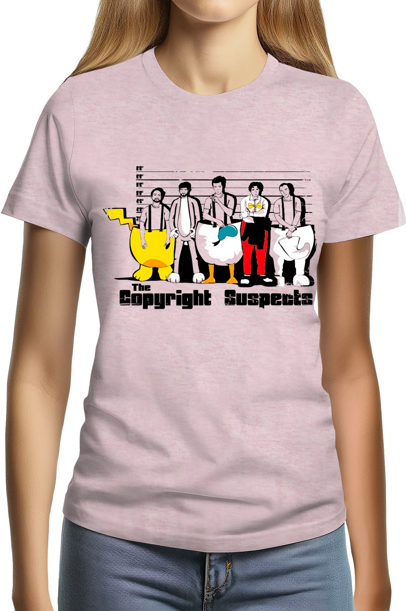 T-Shirt Femme Copyright suspects