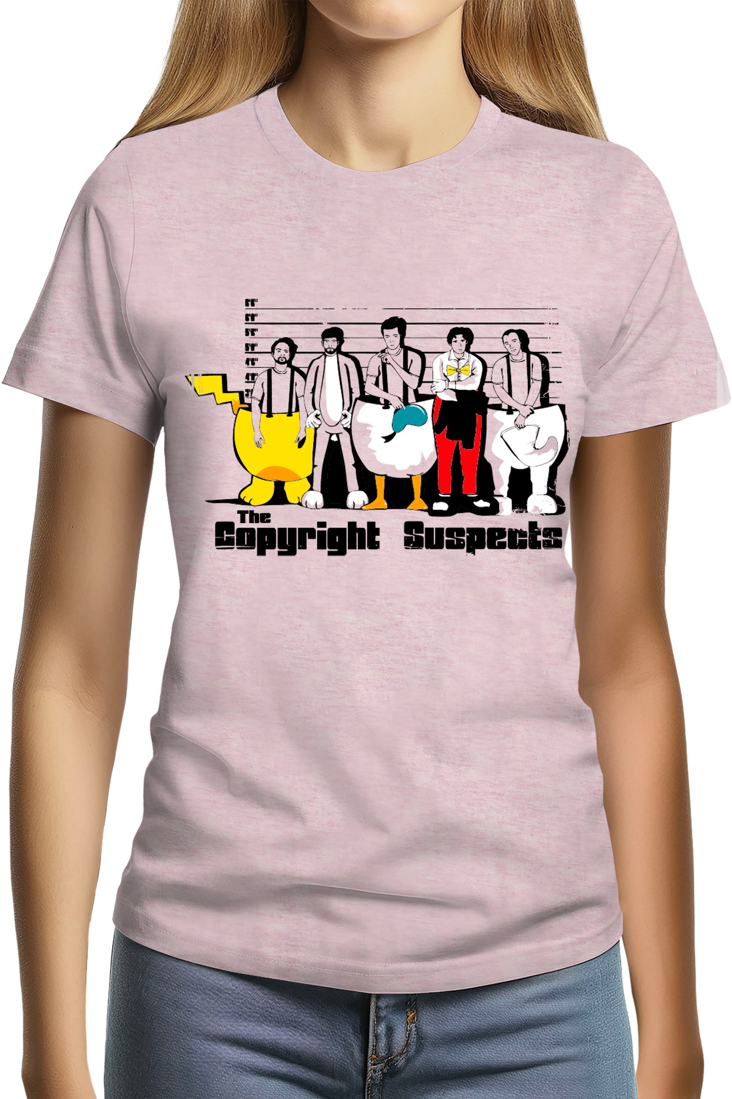 T-Shirt Femme Copyright suspects