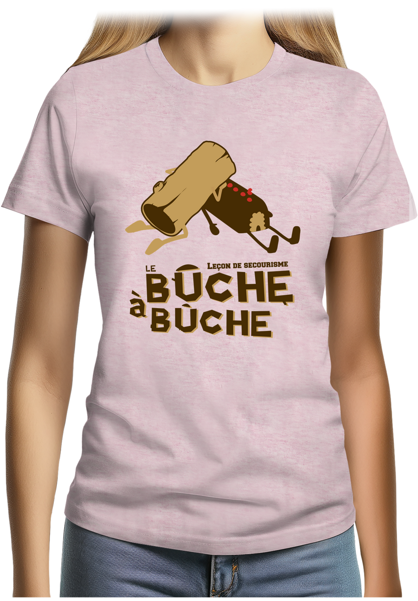 T-Shirt Femme Le Bûche à Bûche