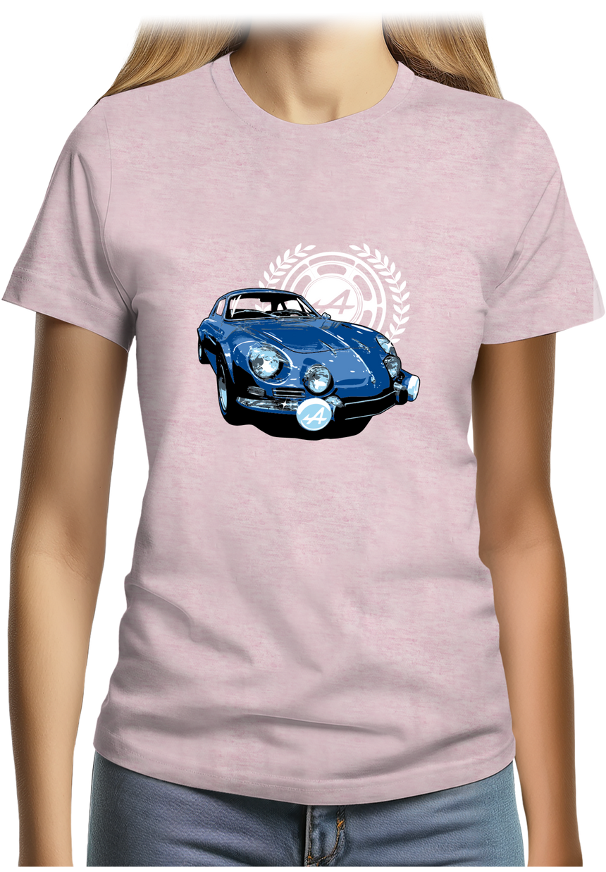 T-Shirt Femme Voiture Alpinette A310
