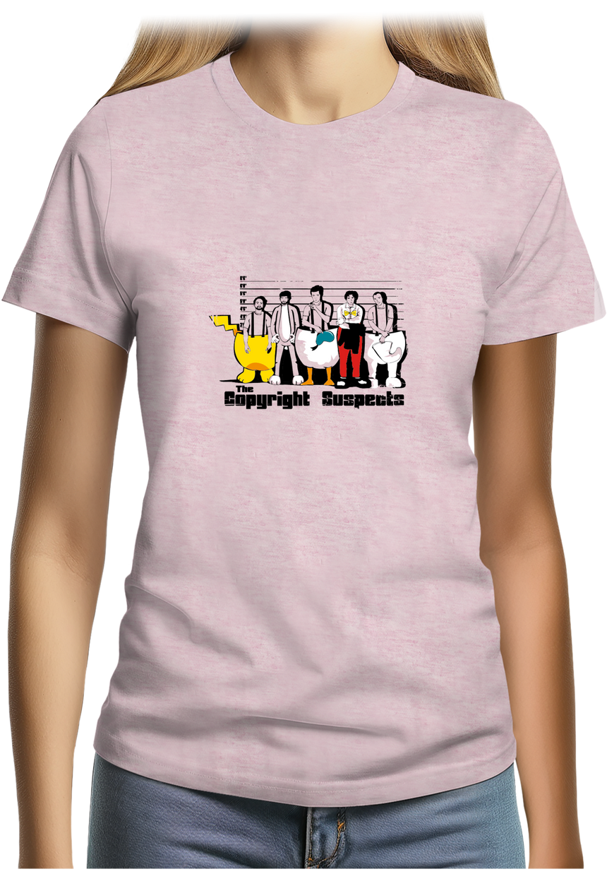 T-Shirt Femme Copyright suspects