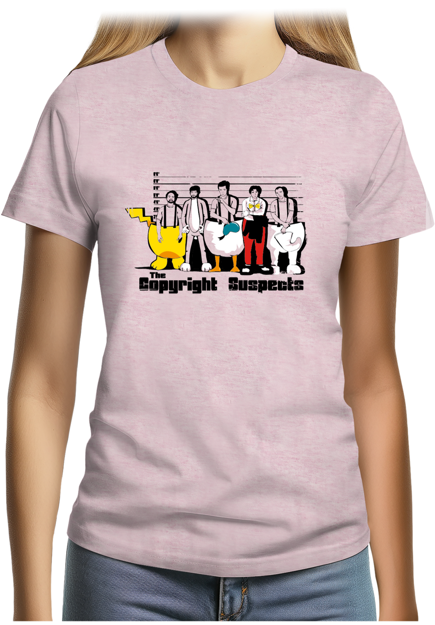 T-Shirt Femme Copyright suspects