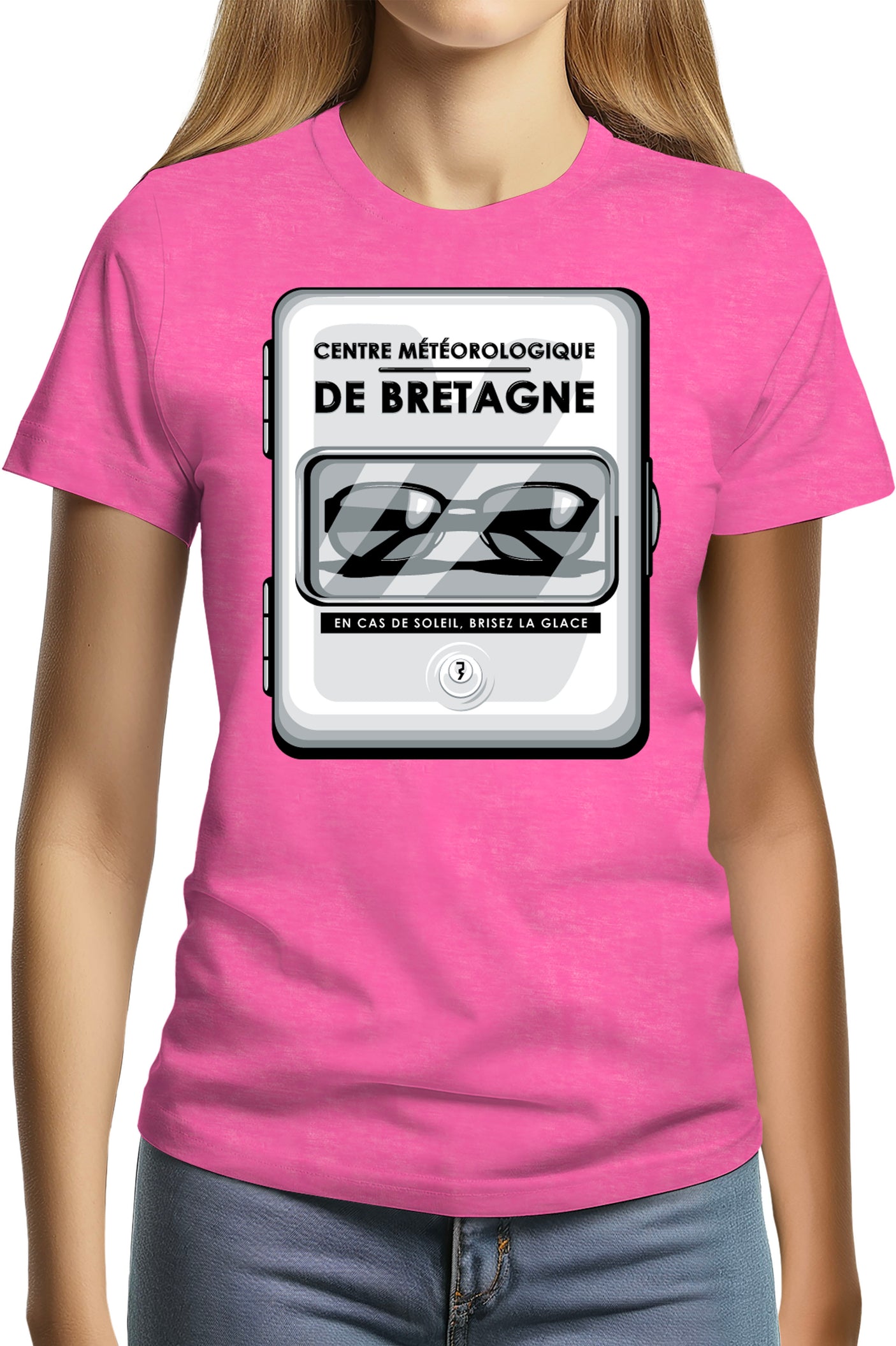 T-Shirt Femme Sun Glass Bretagne Lunette