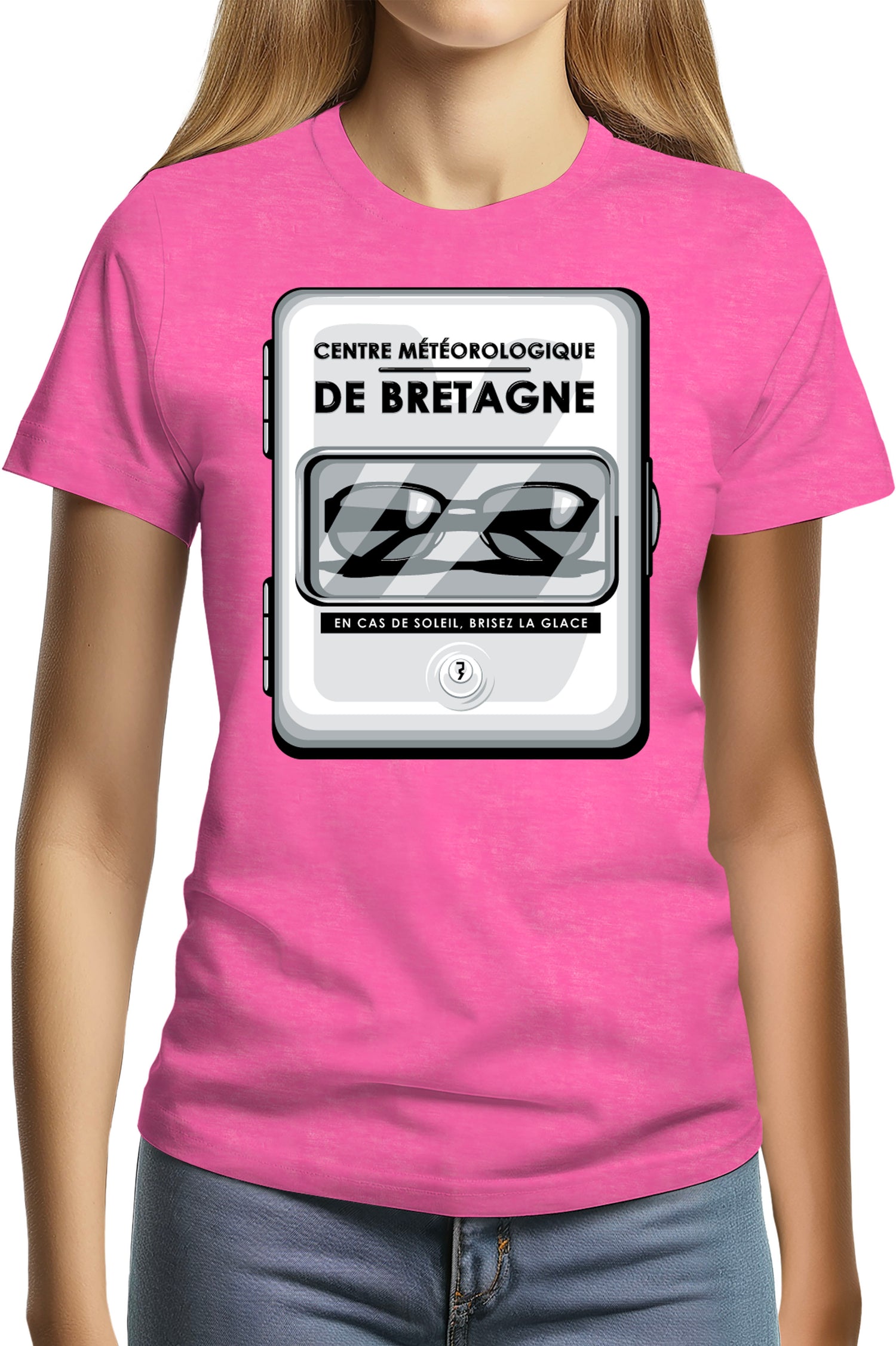T-Shirt Femme Sun Glass Bretagne Lunette