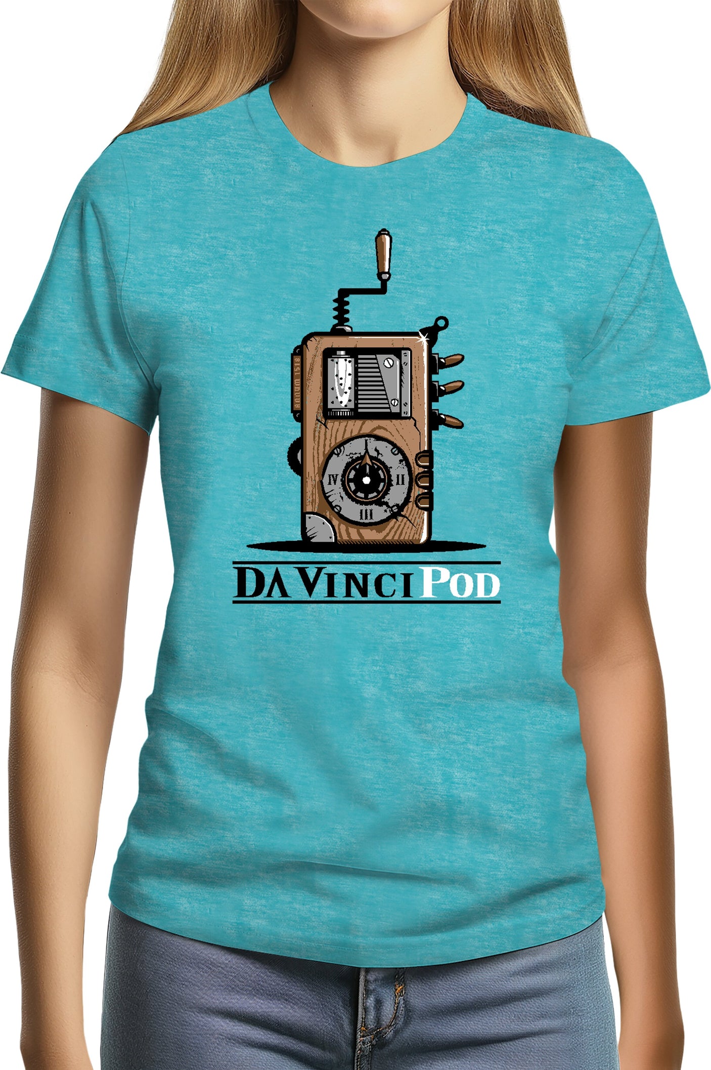 T-Shirt Femme Da Vinci Pod