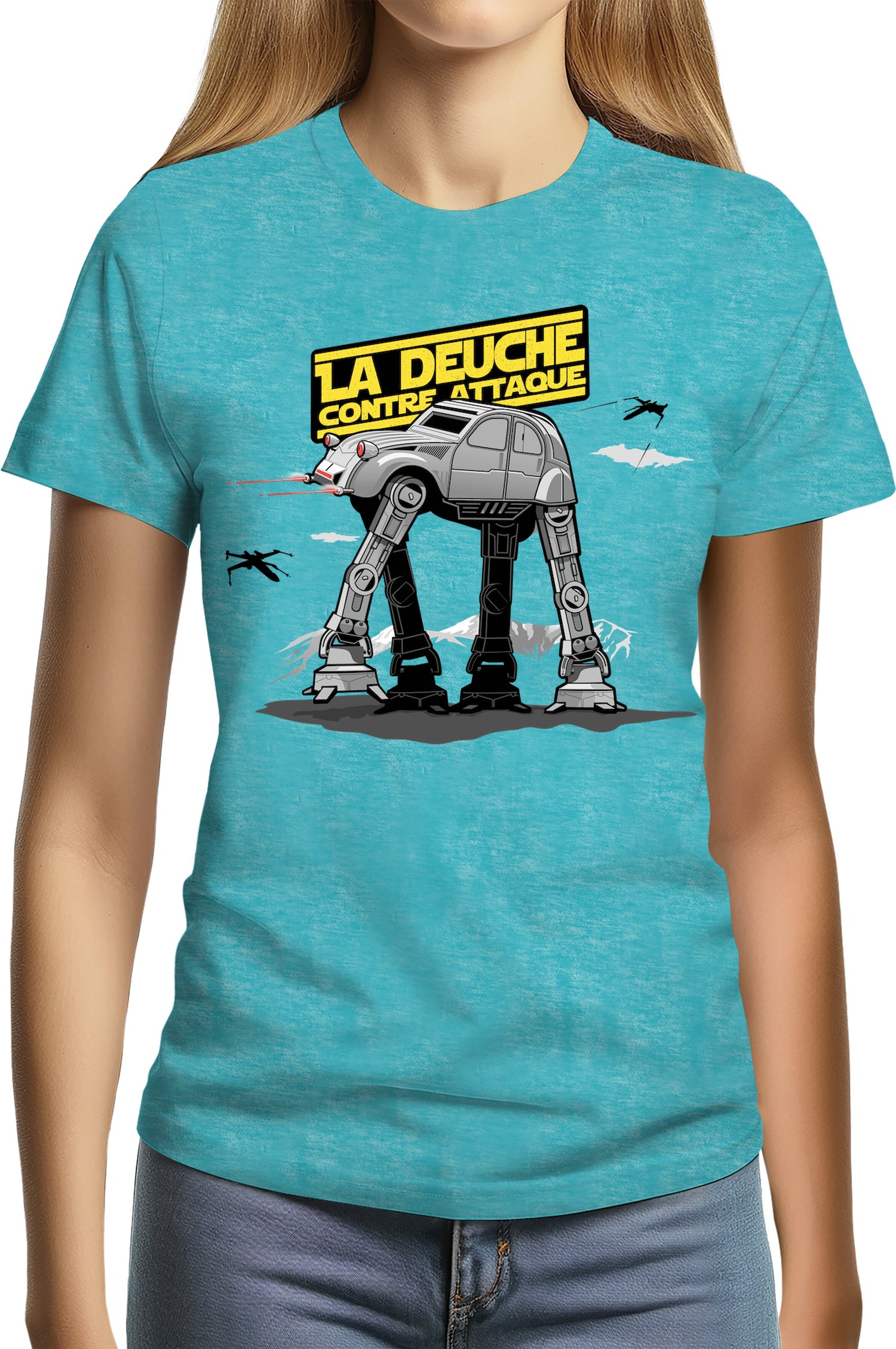 T-Shirt Femme La deuch contre attaque