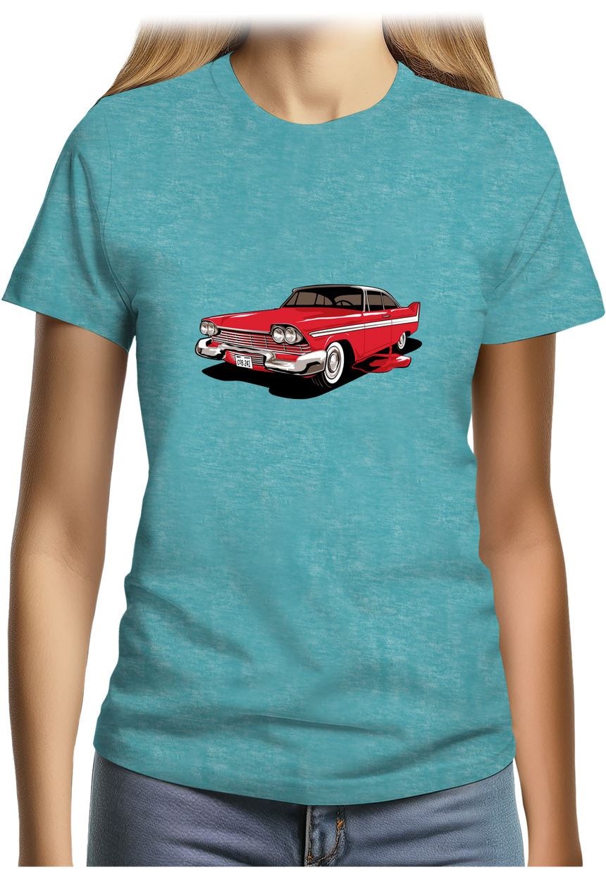 T-Shirt Femme Voiture Christine