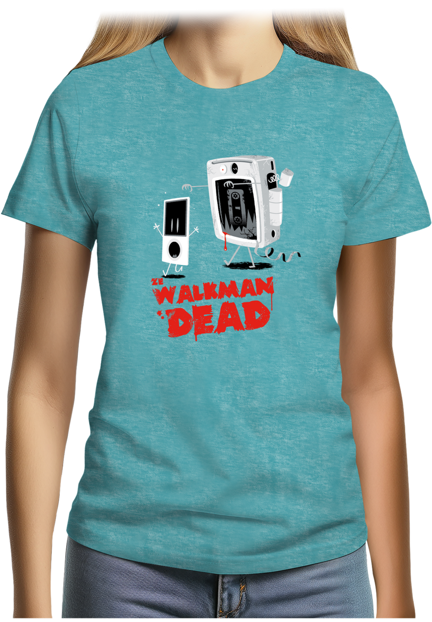 T-Shirt Femme Ze Walkman dead
