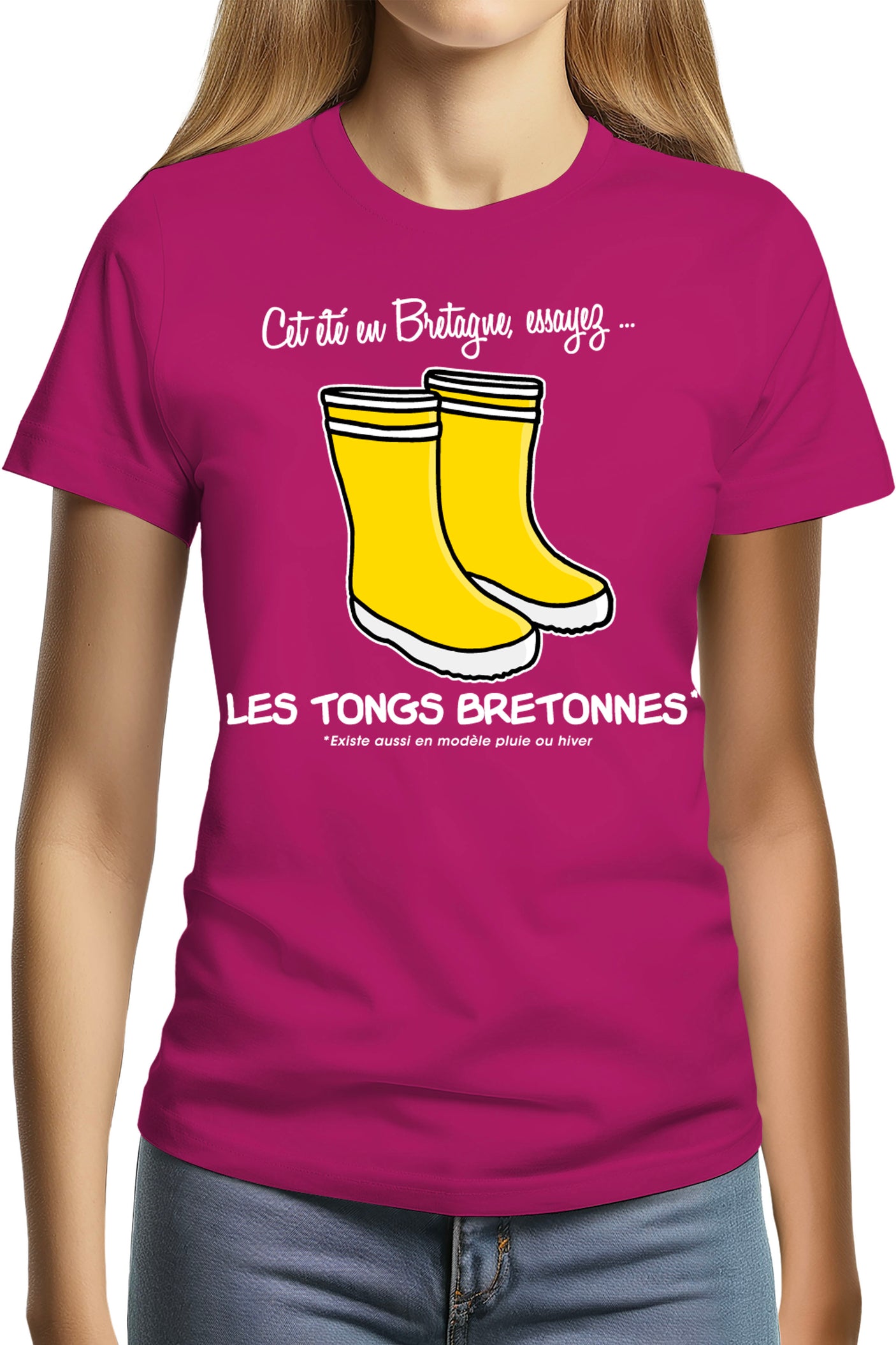 T-Shirt Femme Les Tongs Bretonnes
