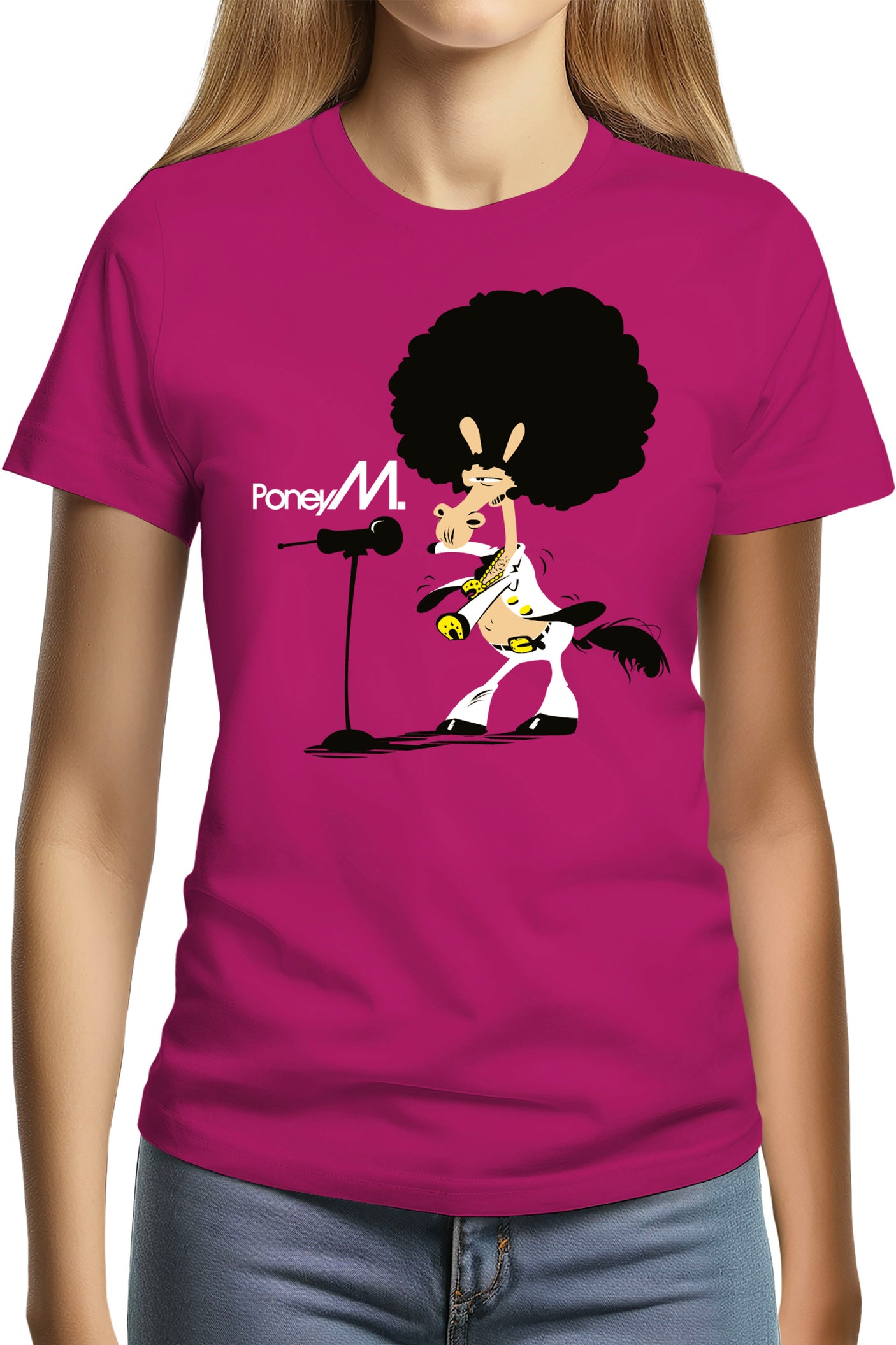 T-Shirt Femme Poney M