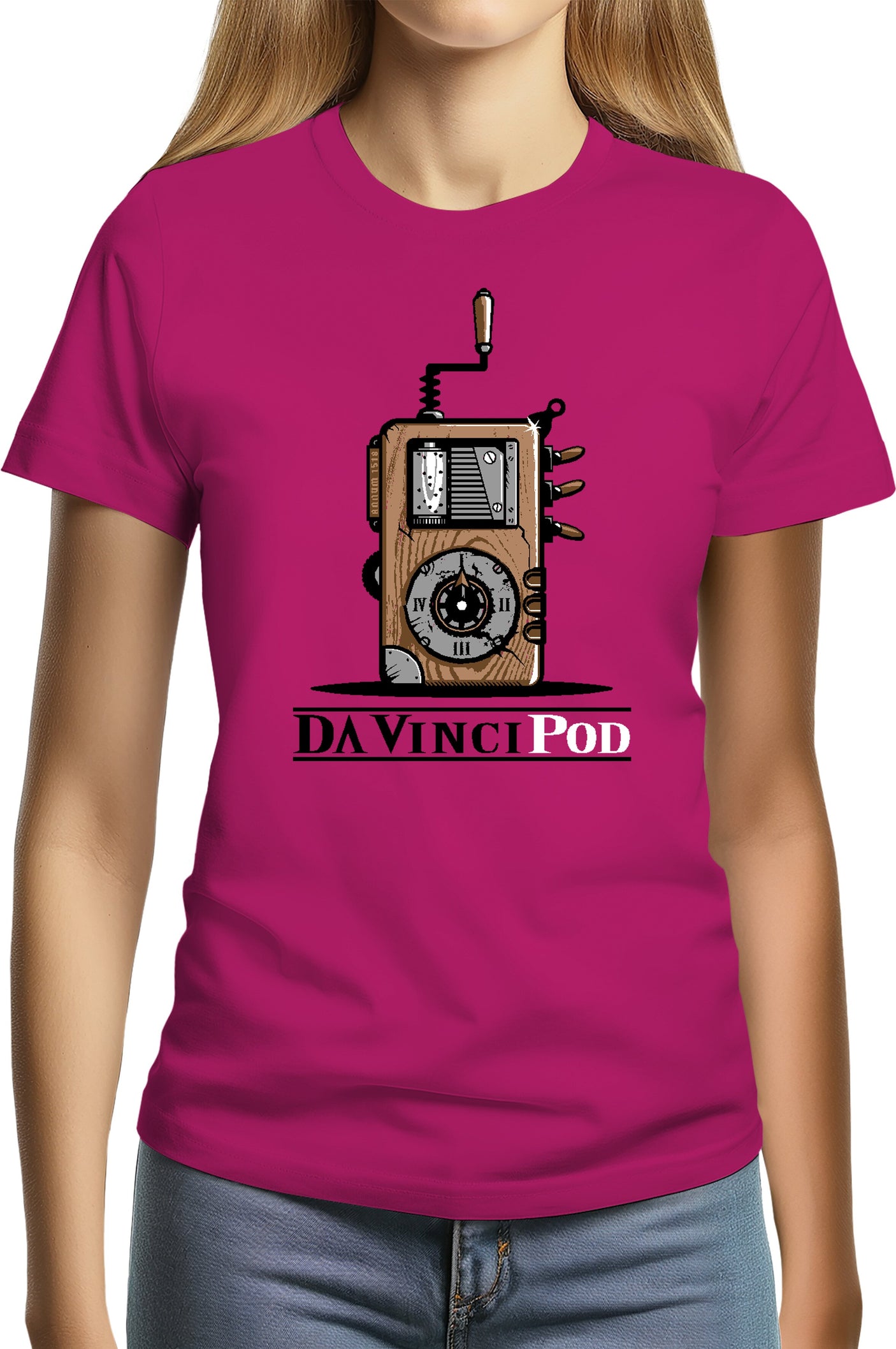 T-Shirt Femme Da Vinci Pod