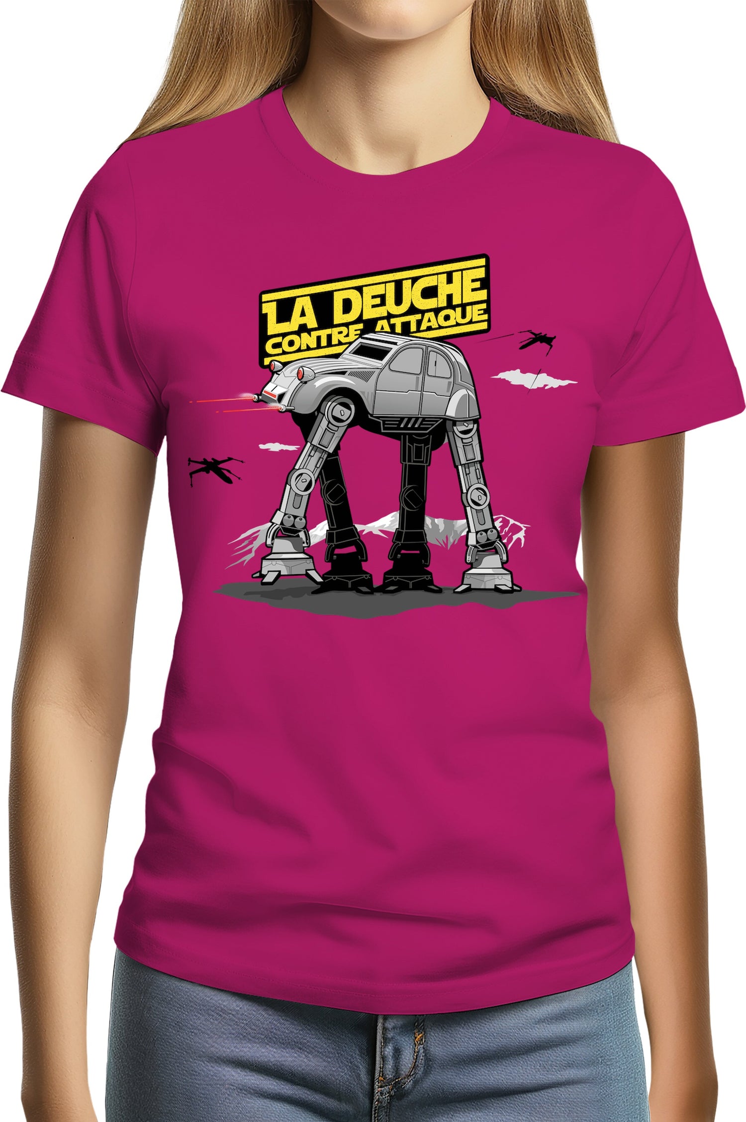 T-Shirt Femme La deuch contre attaque