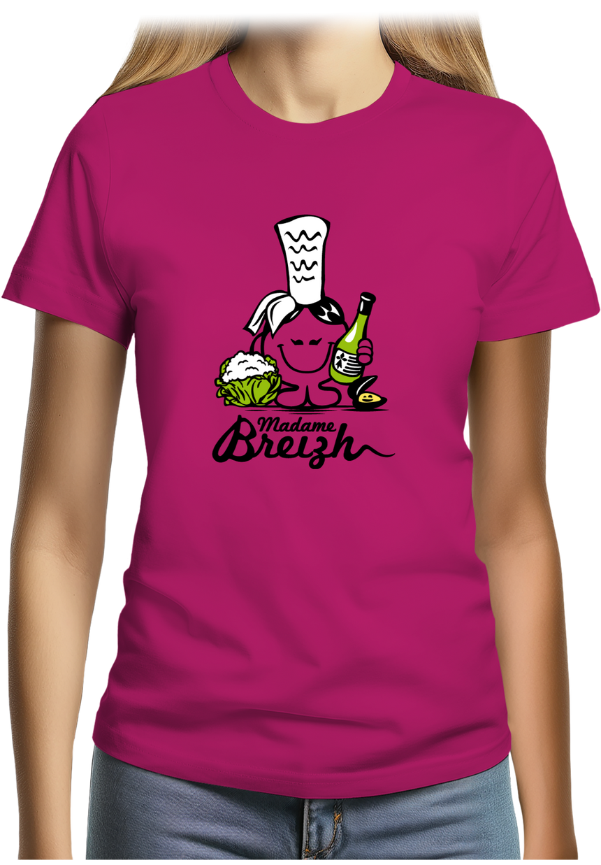 T-Shirt Femme Madame Breizh