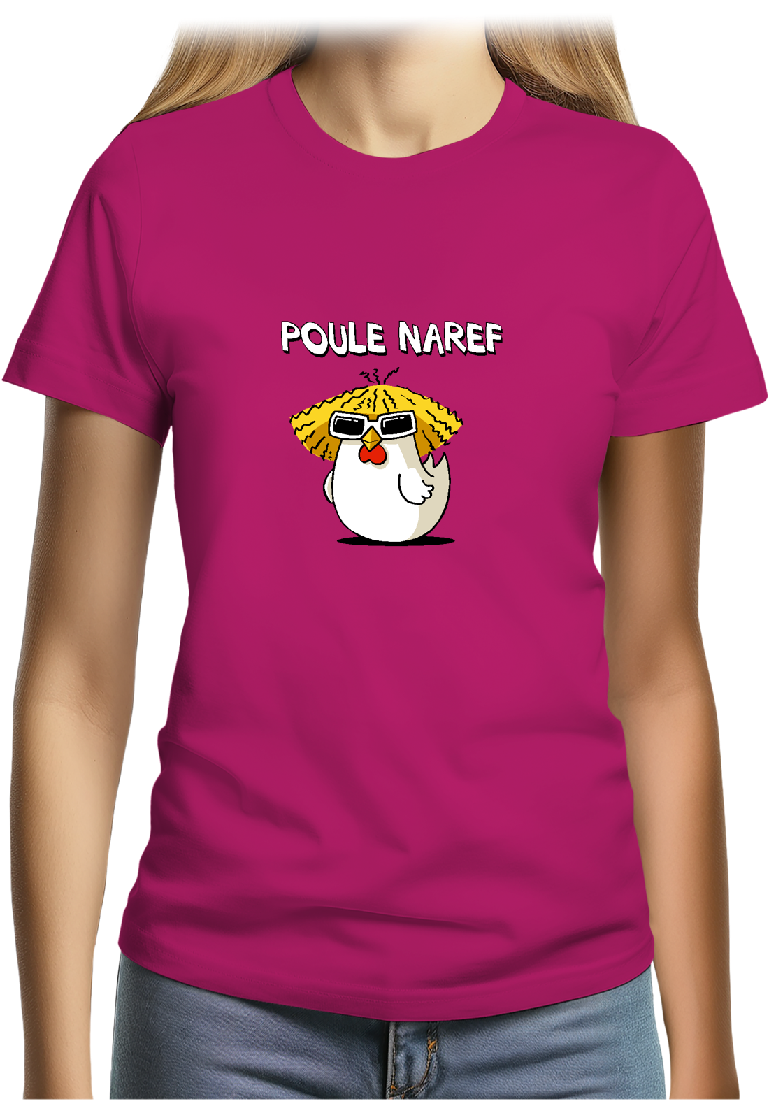 T-Shirt Femme Poule Naref