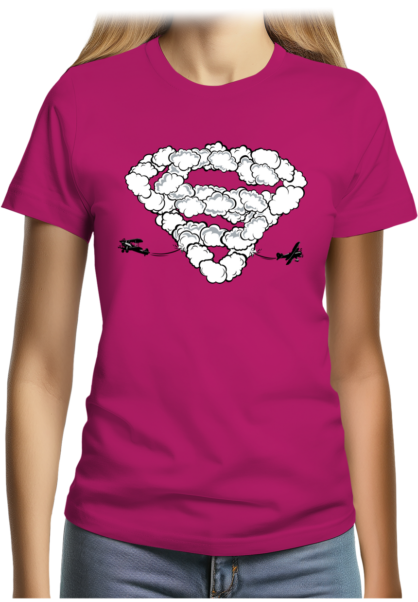 T-Shirt Femme Super aviateur