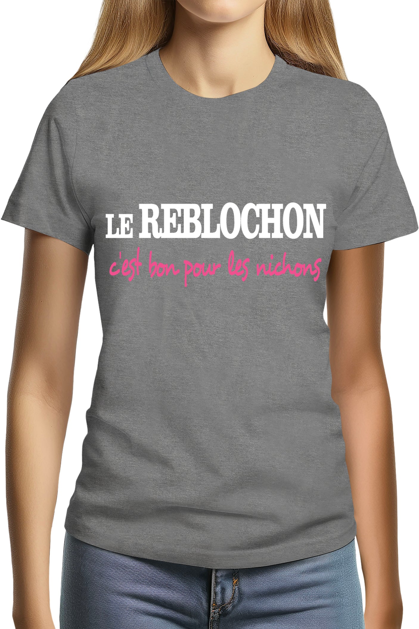T-Shirt Femme Le reblochon nichons