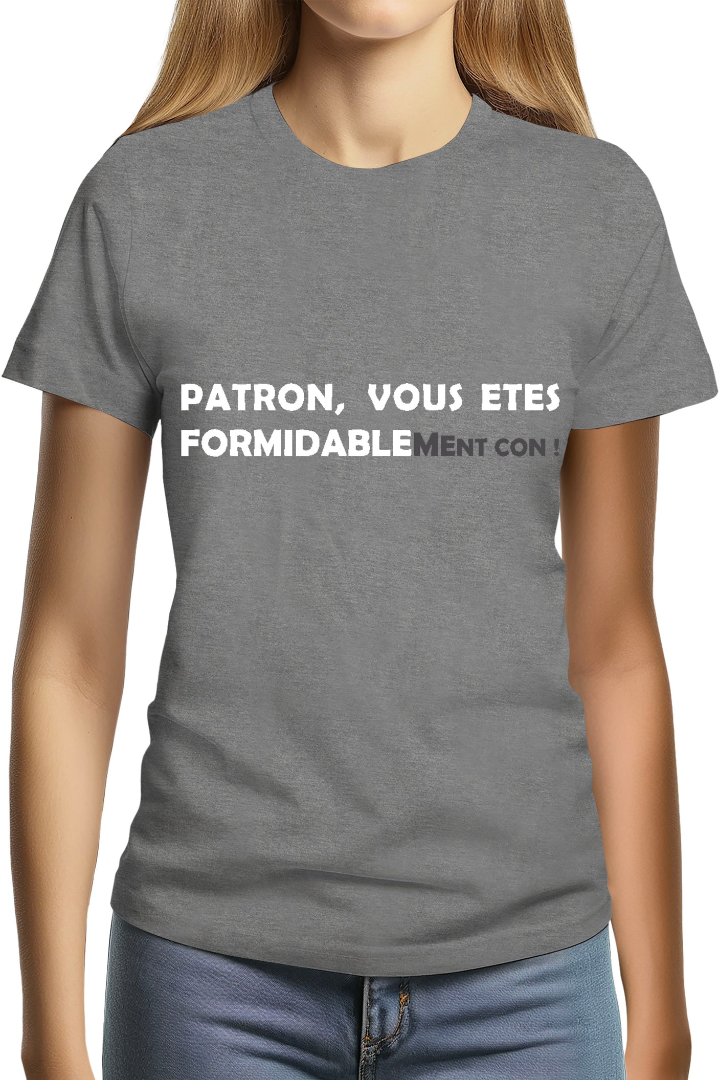 T-Shirt Femme Formidablement con patron