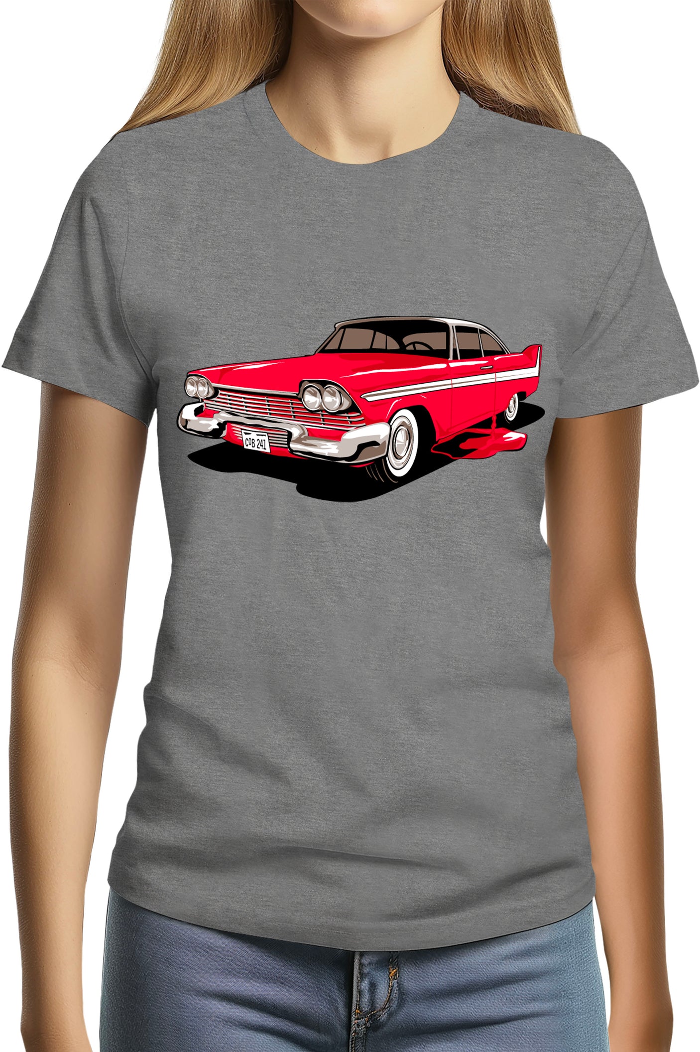 T-Shirt Femme Voiture Christine