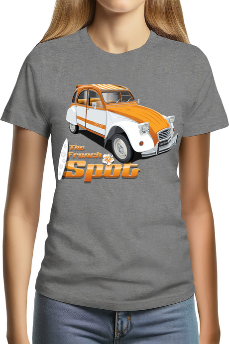 T-Shirt Femme The french spot 02 cv