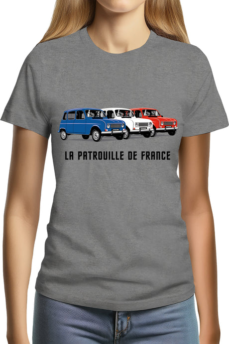 T-Shirt Femme Patrouille de France 4L