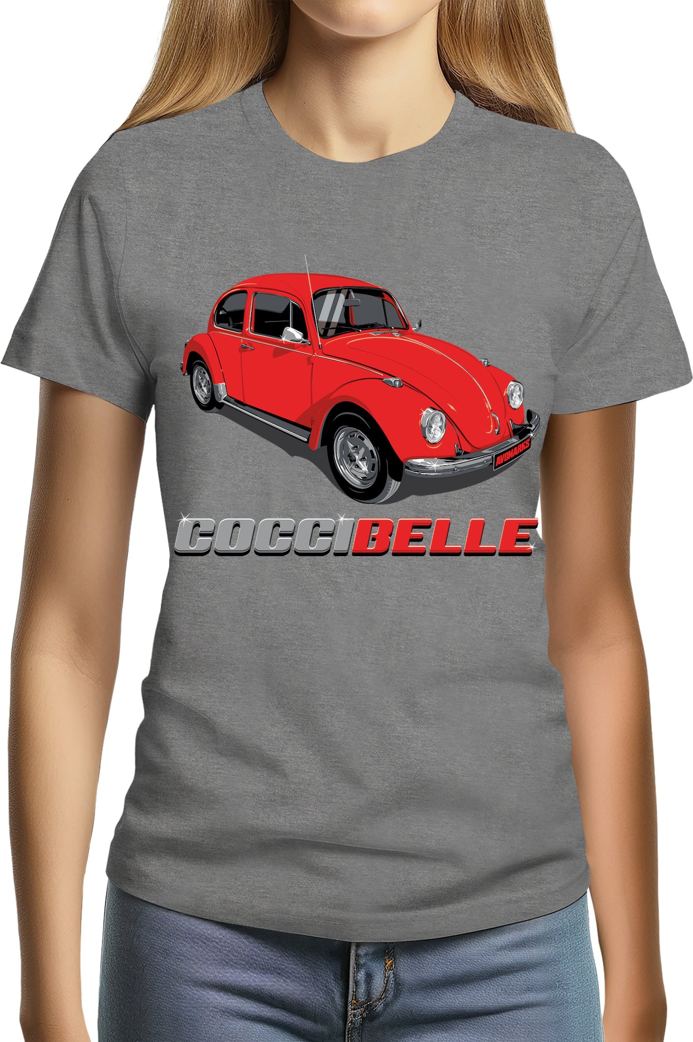 T-Shirt Femme la coccinelle est la coccibelle