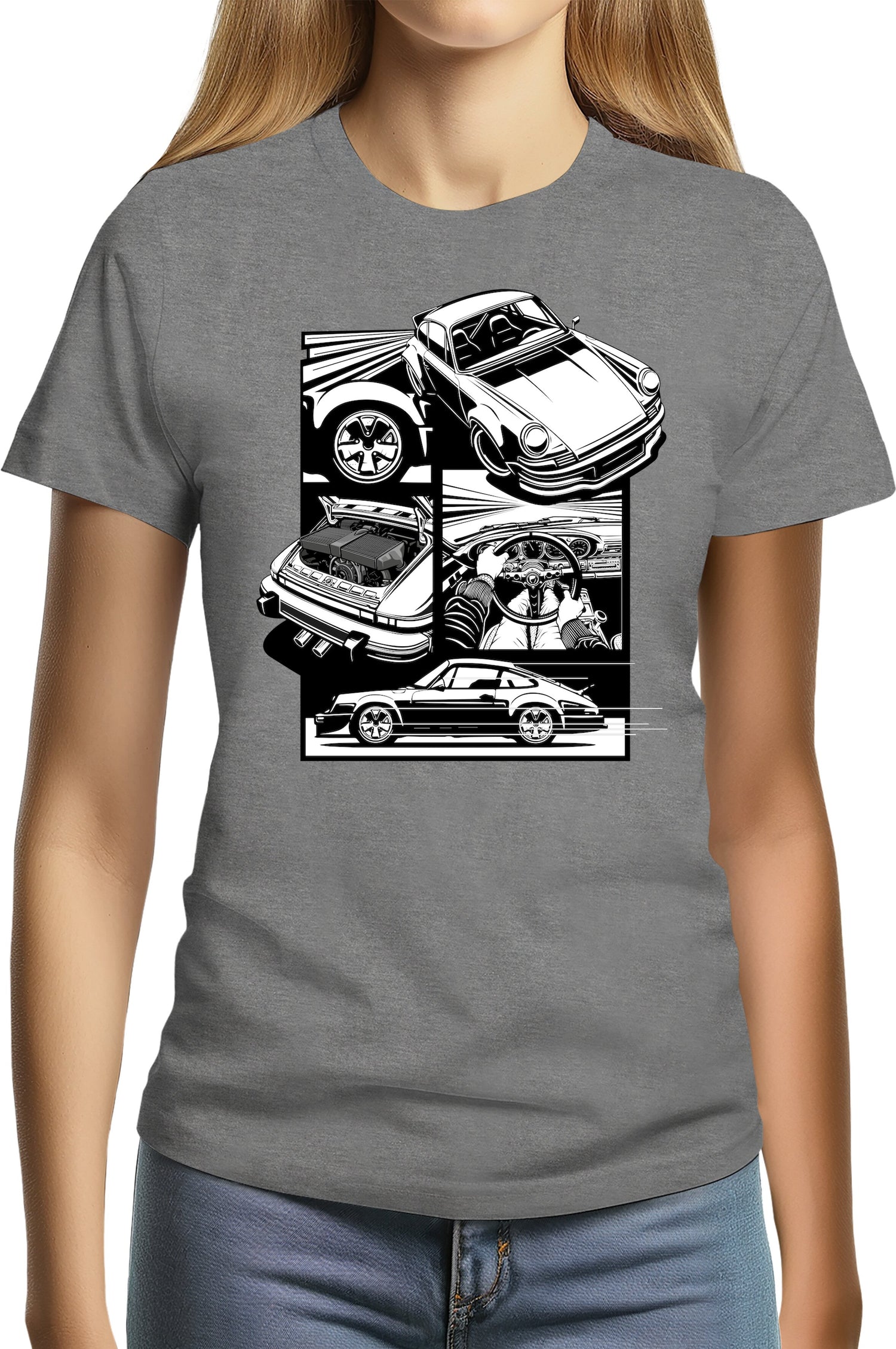 T-Shirt Femme 930 TURBO BANDE DESSINÉ