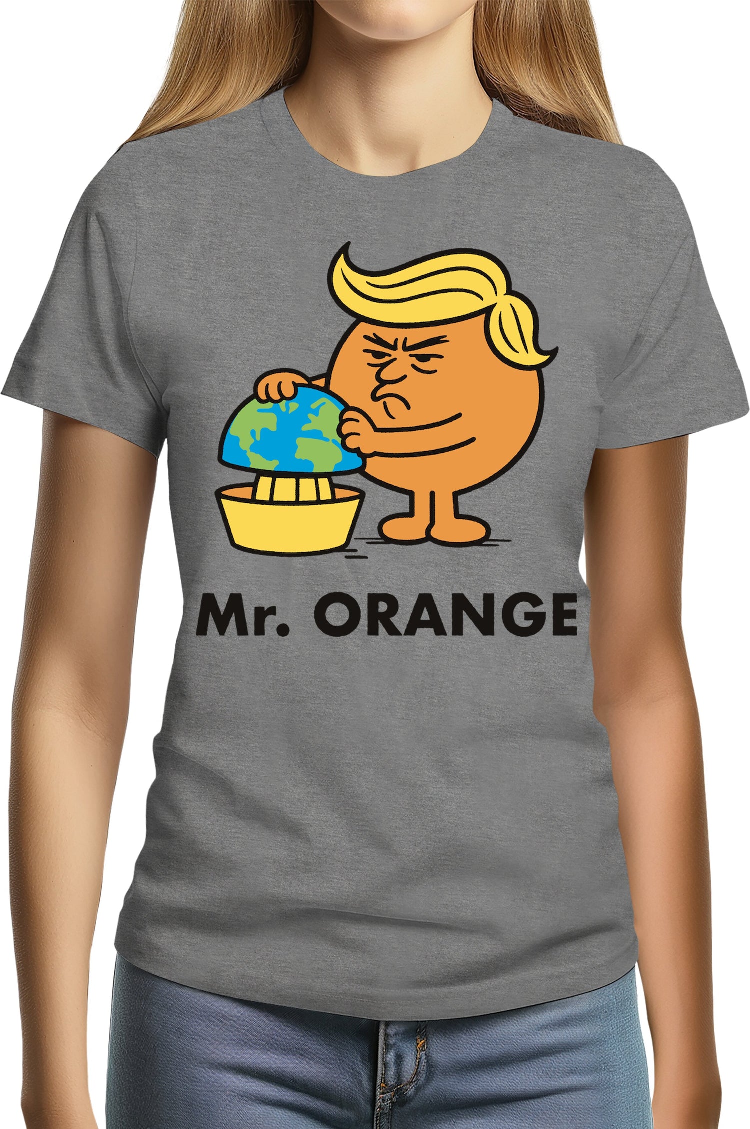 T-Shirt Femme Mr Orange alias Trump